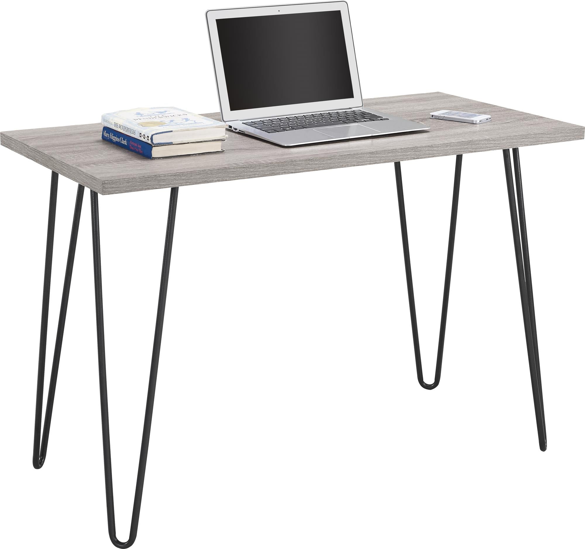 Owen Writing Desk, Grey - MASTERSTORE - 8595677159134 - Writing Desks - 9851296PCOM - 8595677159134