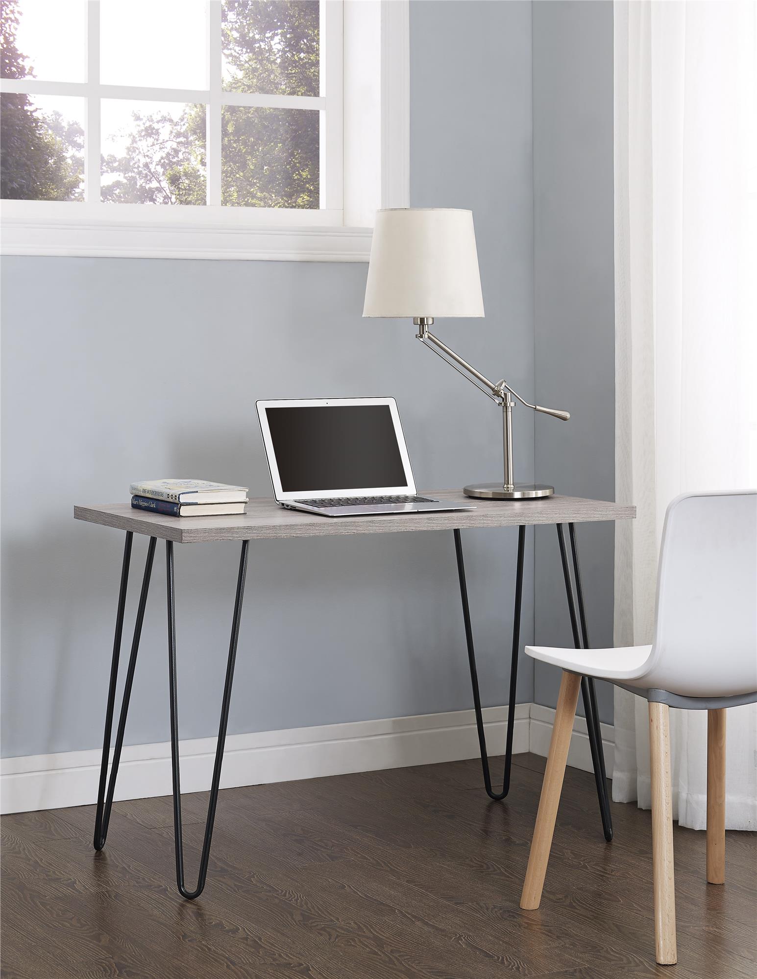 Owen Writing Desk, Grey - MASTERSTORE - 8595677159134 - Writing Desks - 9851296PCOM - 8595677159134