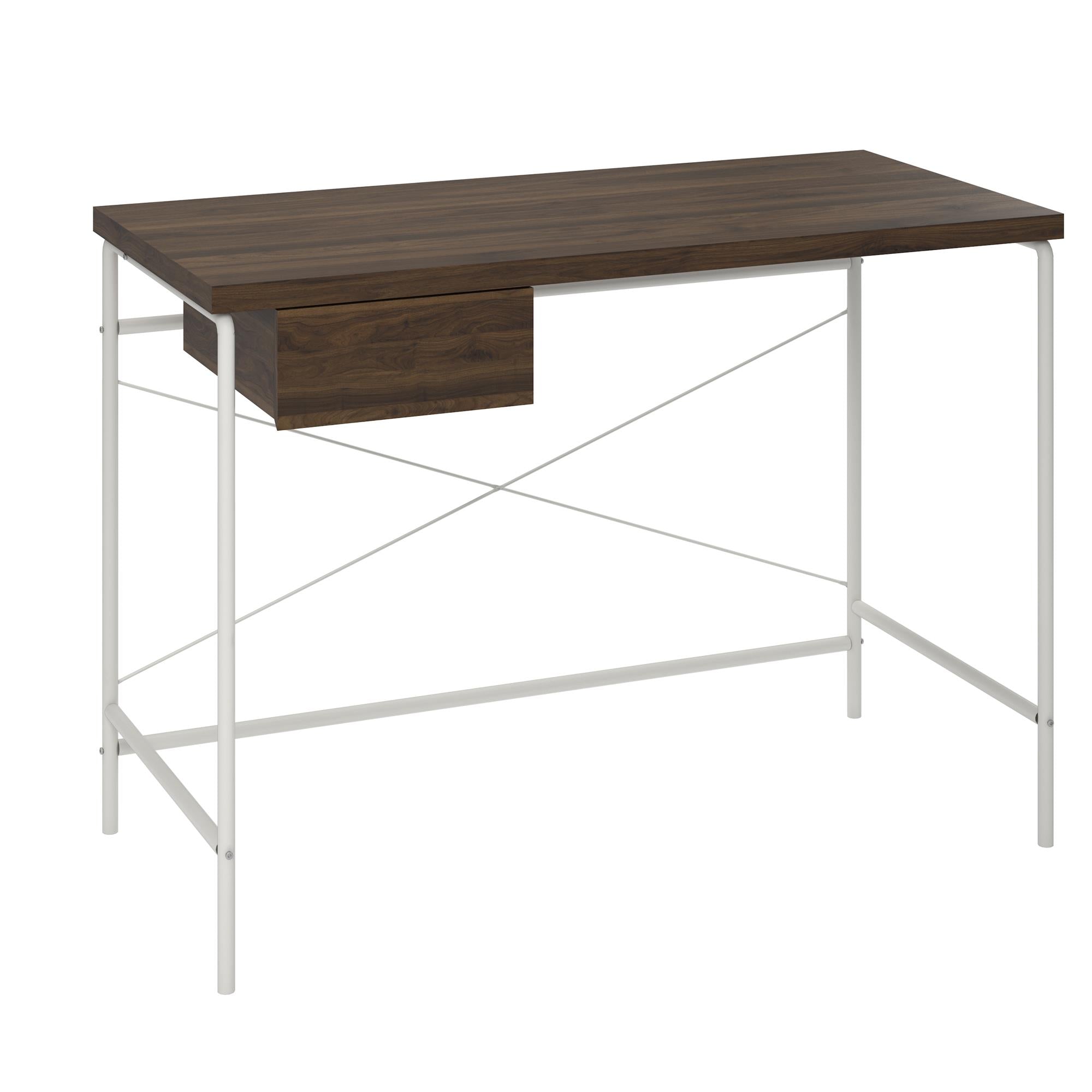 Webster Walnut Desk – Stylish & Spacious Workspace - MASTERSTORE - 8595677159196 - Desks - 3594890COM - 8595677159196