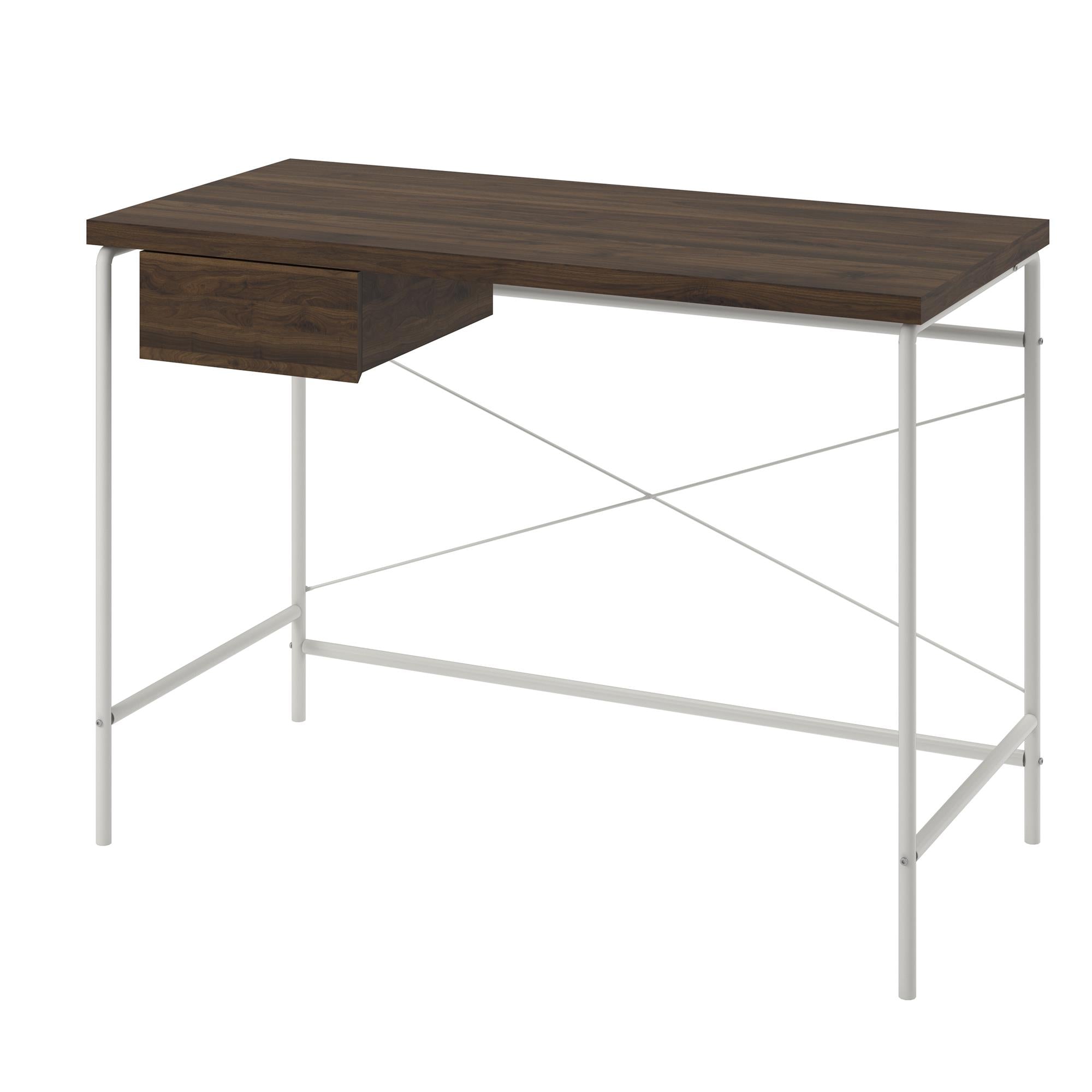 Webster Walnut Desk – Stylish & Spacious Workspace - MASTERSTORE - 8595677159196 - Desks - 3594890COM - 8595677159196
