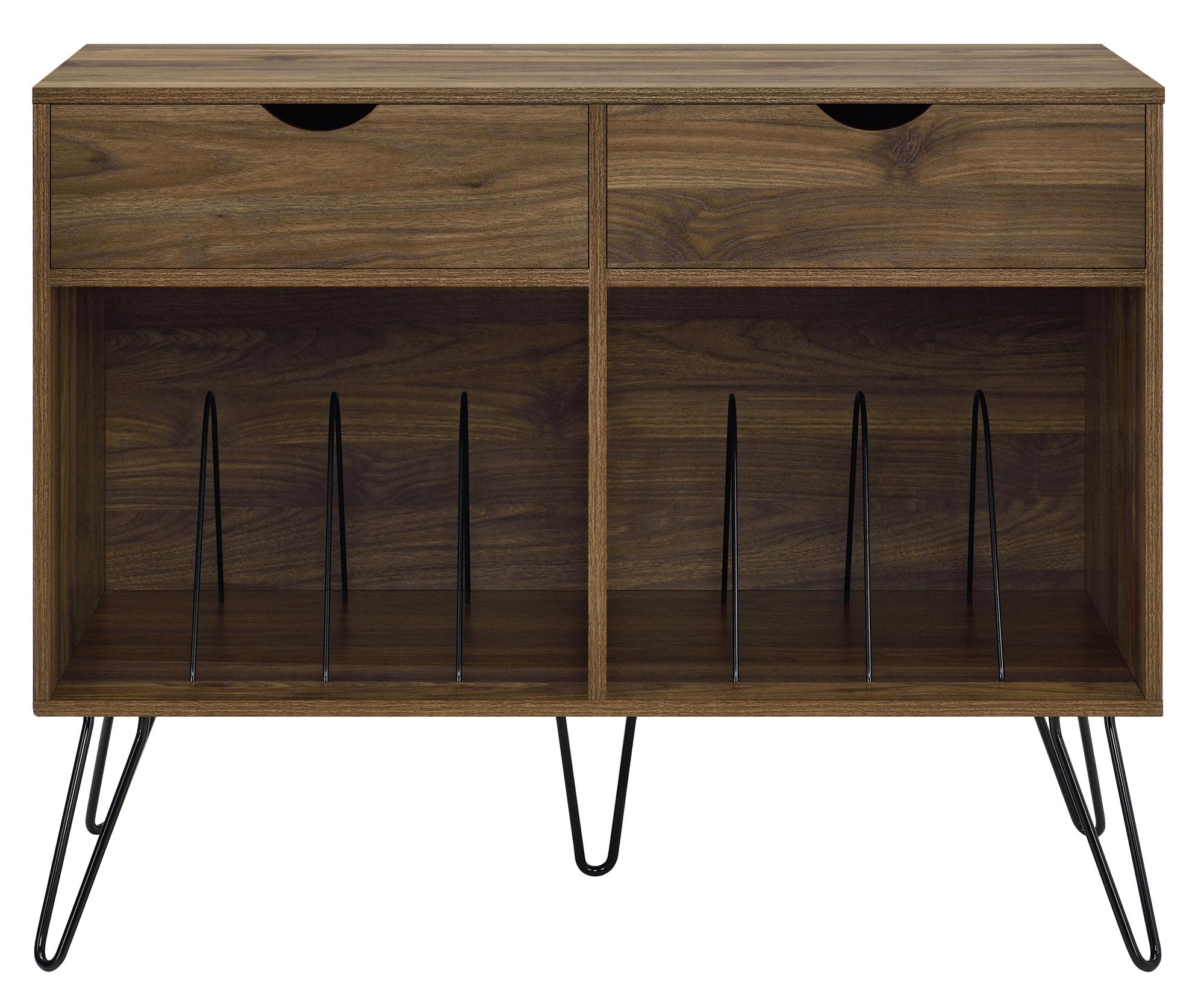 Hyllor - 101x46x87 cm - med 2 hyllor och 2 lådor - valnöt - Concord - Hyllsystem - Hyllor - 101x46x87 cm - med 2 hyllor och 2 lådor - valnöt - Concord -