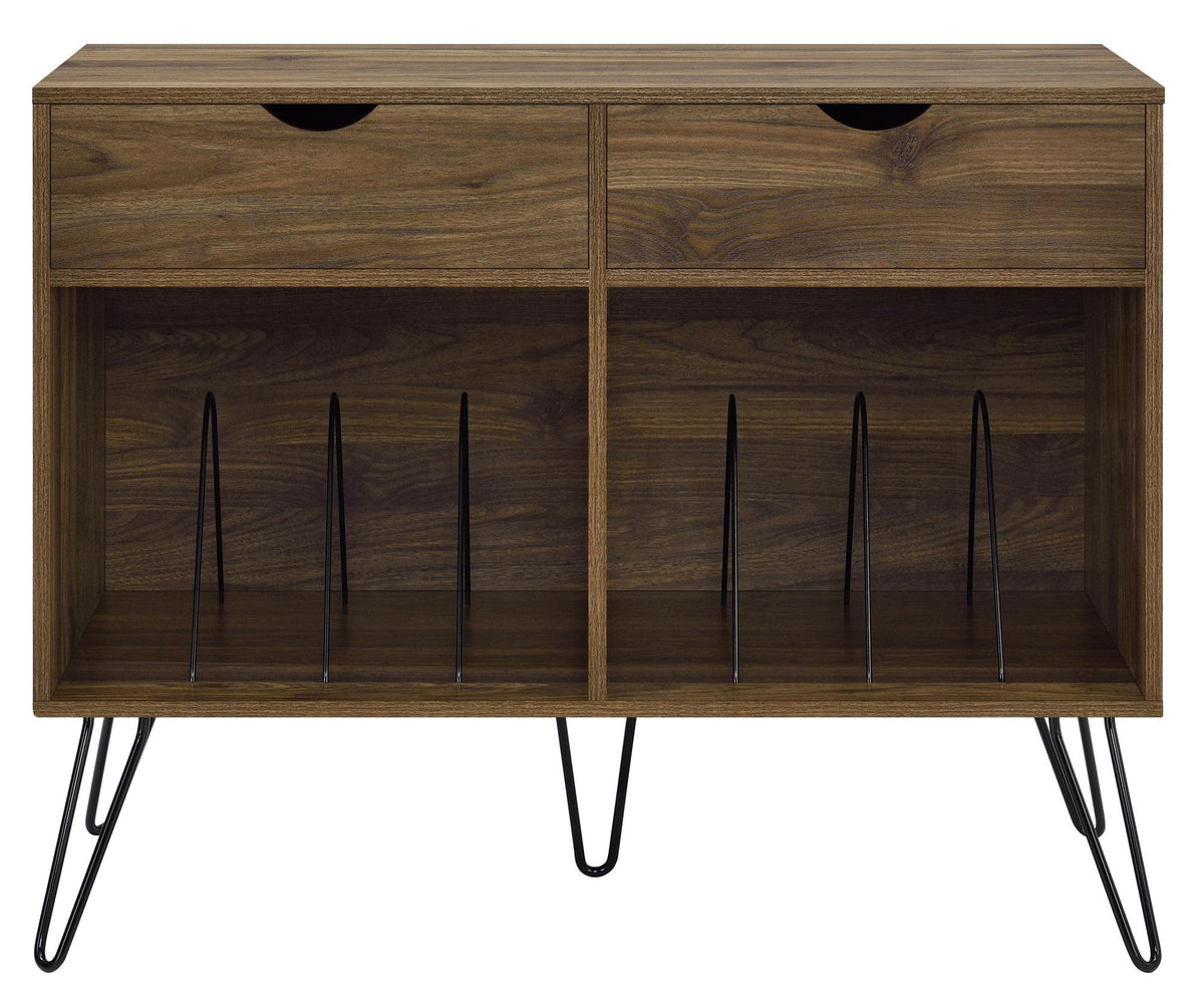 Hyllenhet - 101x46x87 cm - med 2 hyllor och 2 lådor - valnöt - Concord