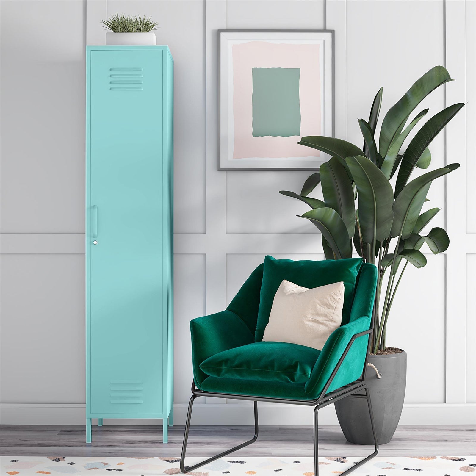 Cache1+ Mint Storage Cabinet – Durable & Stylish Home Organizer - MASTERSTORE - 8595677159875 - Storage Cabinet - 5244811COM - 8595677159875