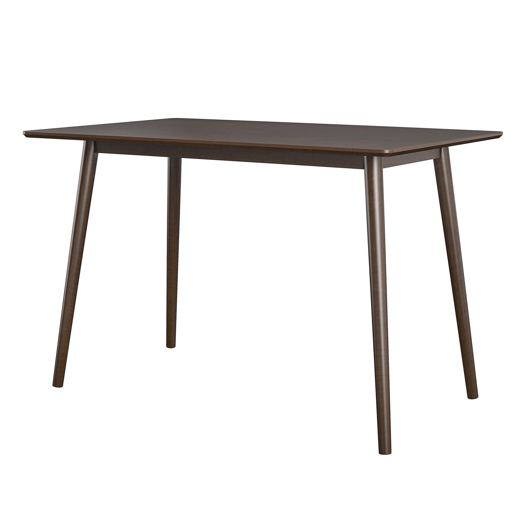 Skrivbord - 120x60x76 cm - enkel modern design - valnöt - Brittany