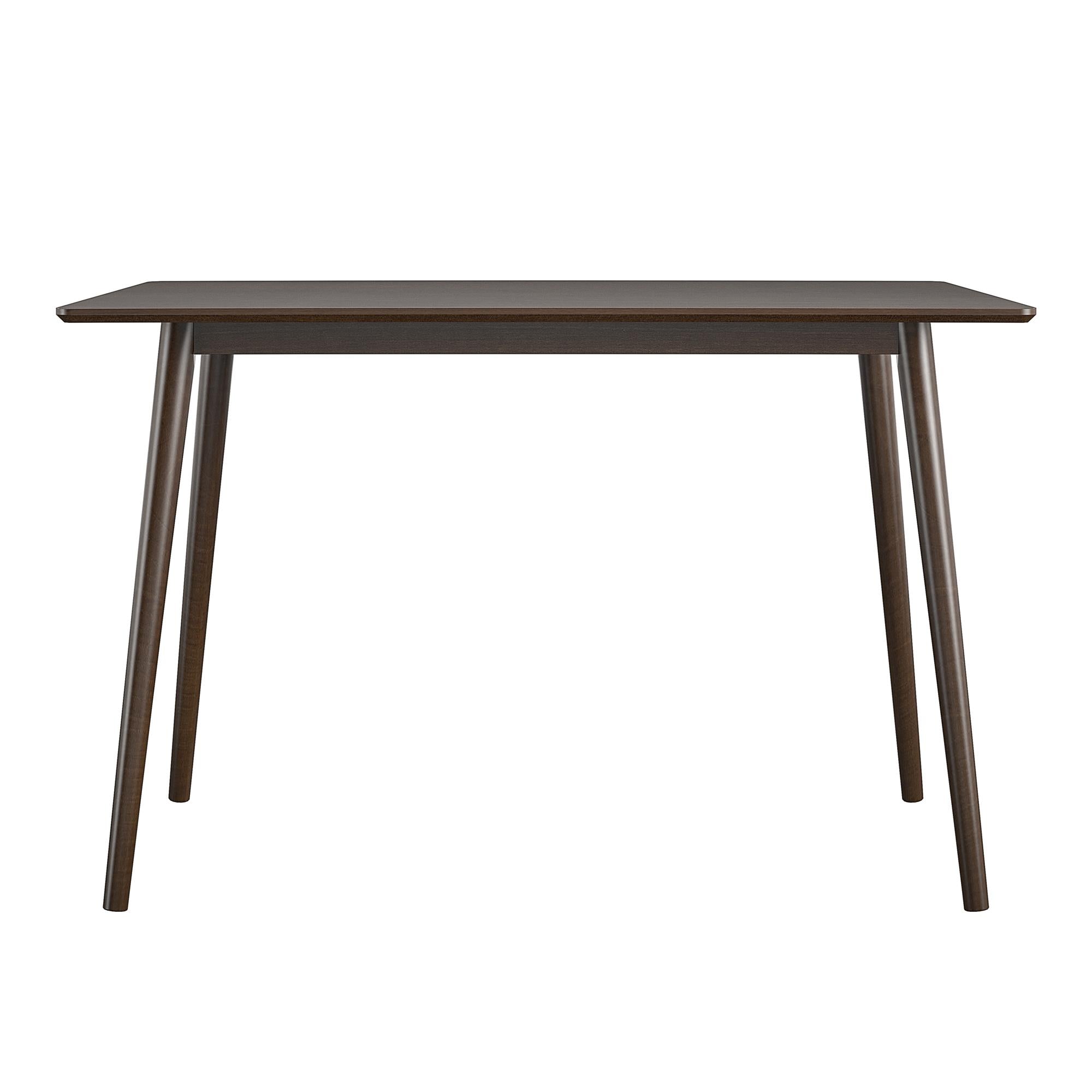 Skrivbord - 120x60x76 cm - enkel modern design - valnöt - Brittany