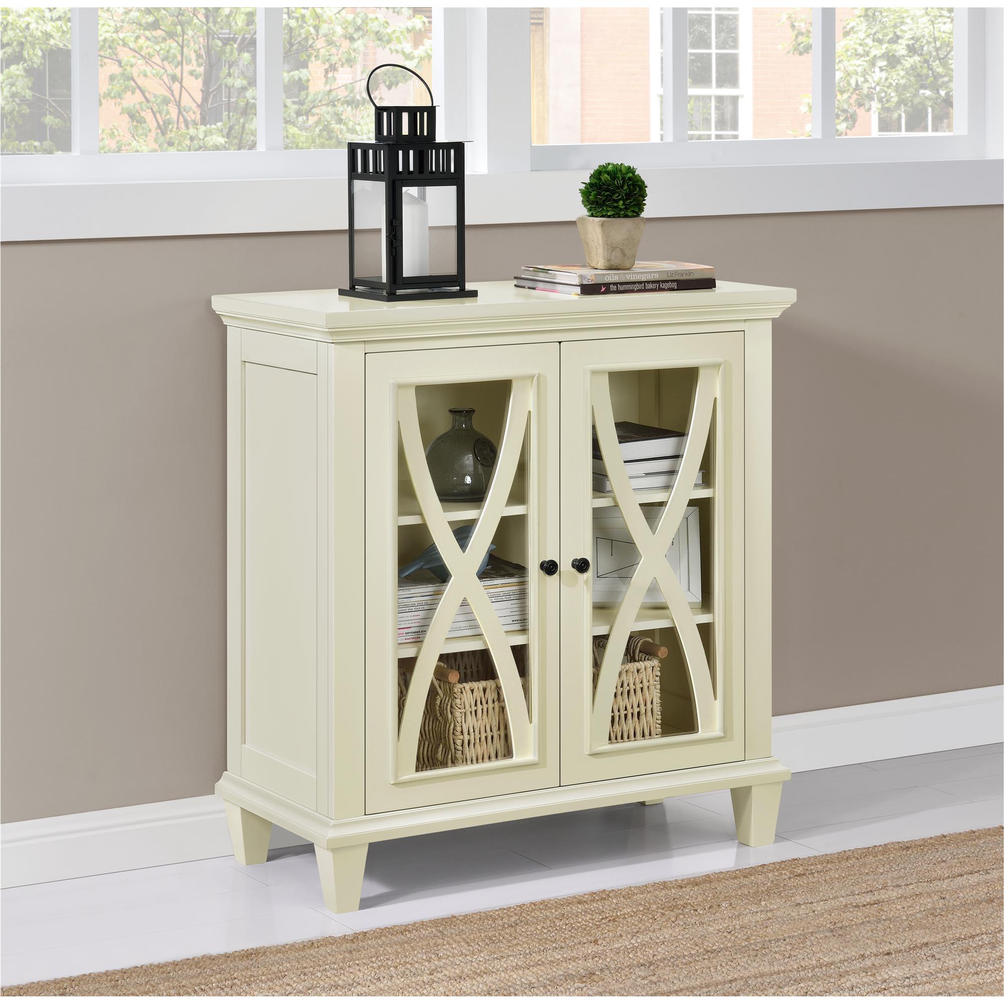 Ellington Display Cabinet, Ivory - MASTERSTORE - 8595677159981 - Vitrineskabe - 5042096COM - 8595677159981