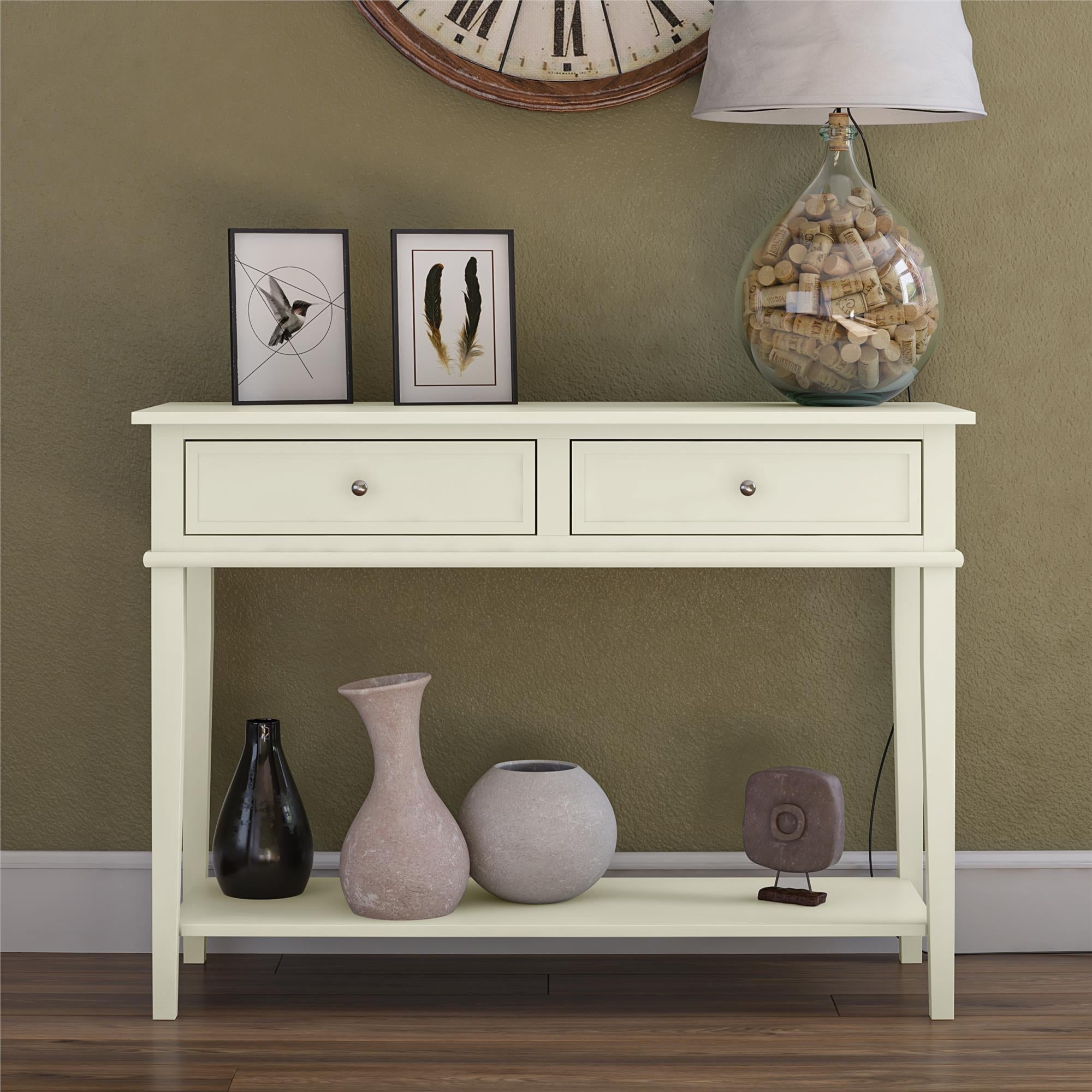 Franklin Console Table, White - MASTERSTORE - 8595677160161 - Konsolborde - 7918013COM - 8595677160161