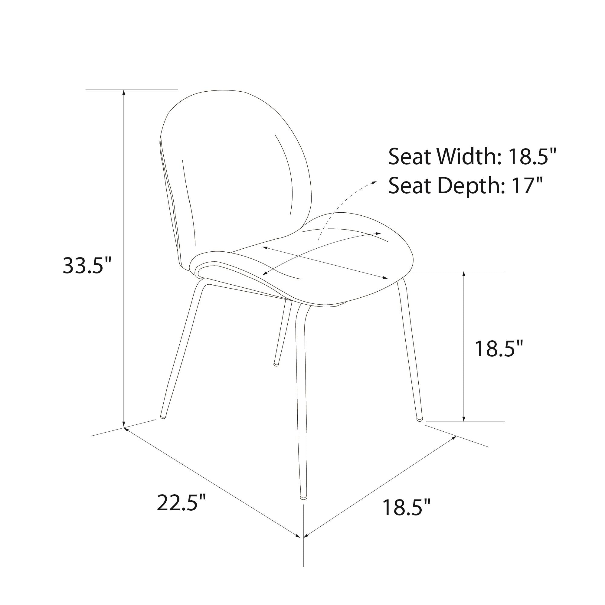 Astor matstol, grön