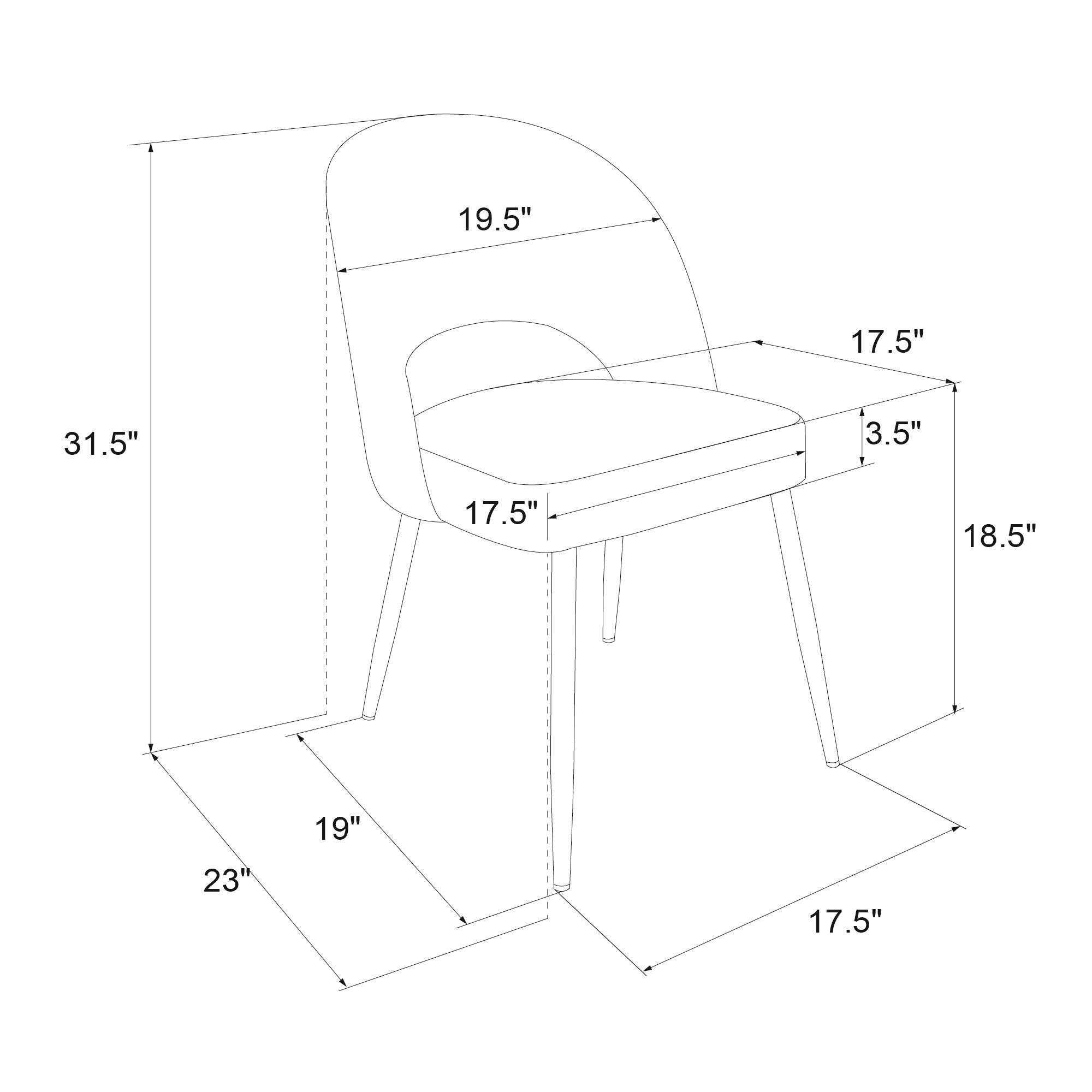 Alexi matstol, grön