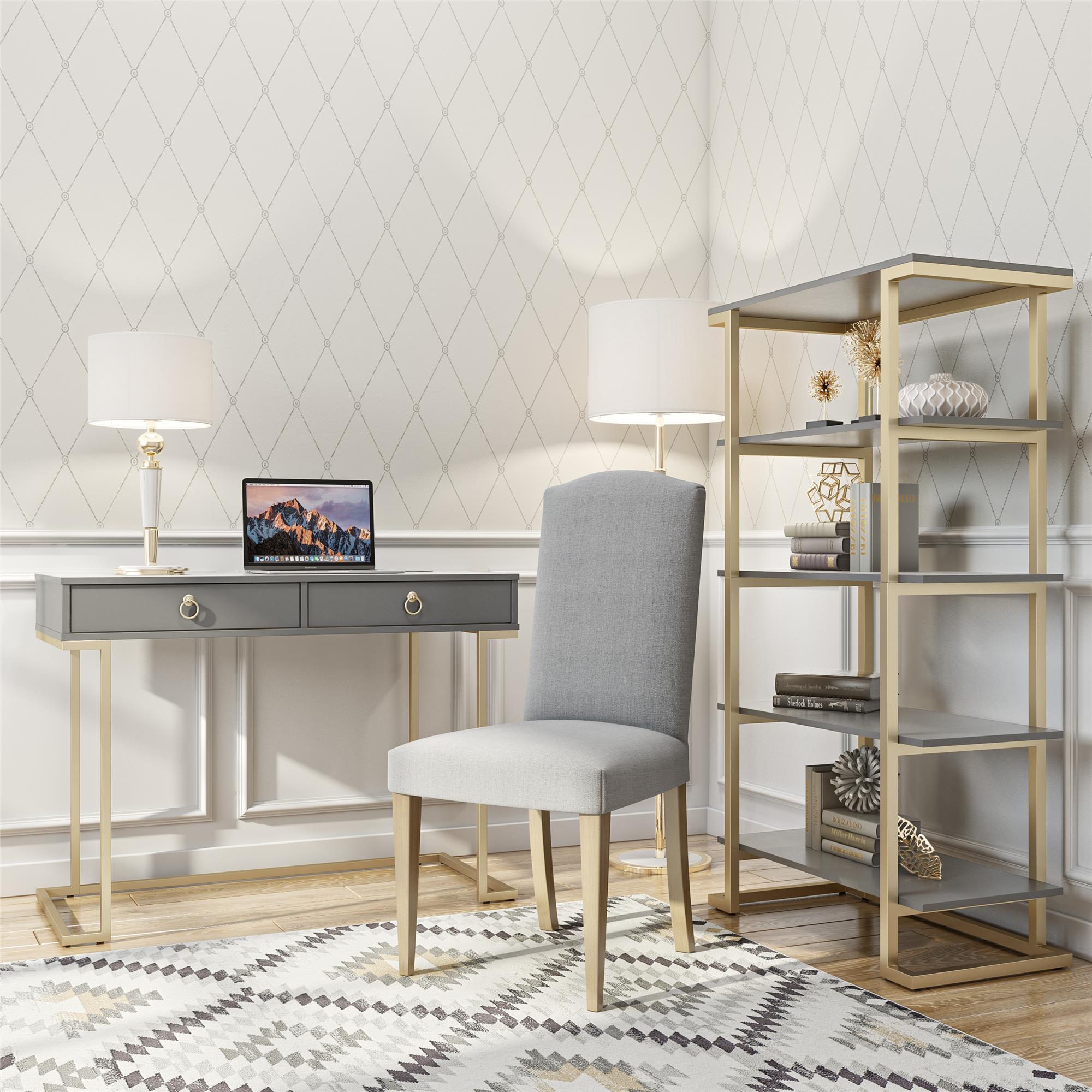 Camila skrivbord, grå