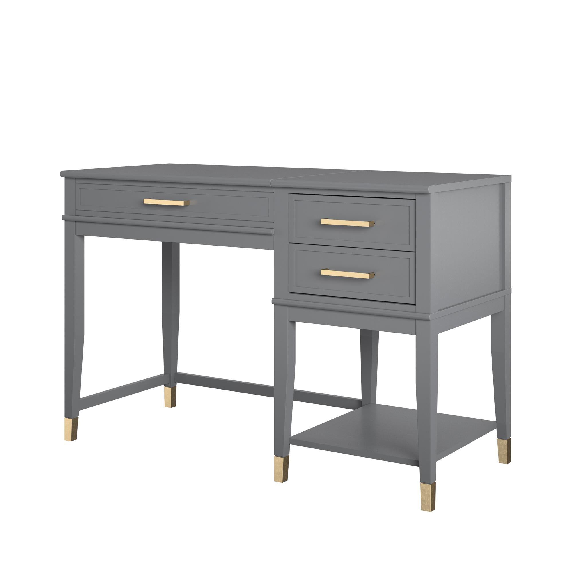 Westerleigh Adjustable Grey Desk - Sit or Stand Workstation - MASTERSTORE - 8595677161397 - Desks - 5228408COM - 8595677161397