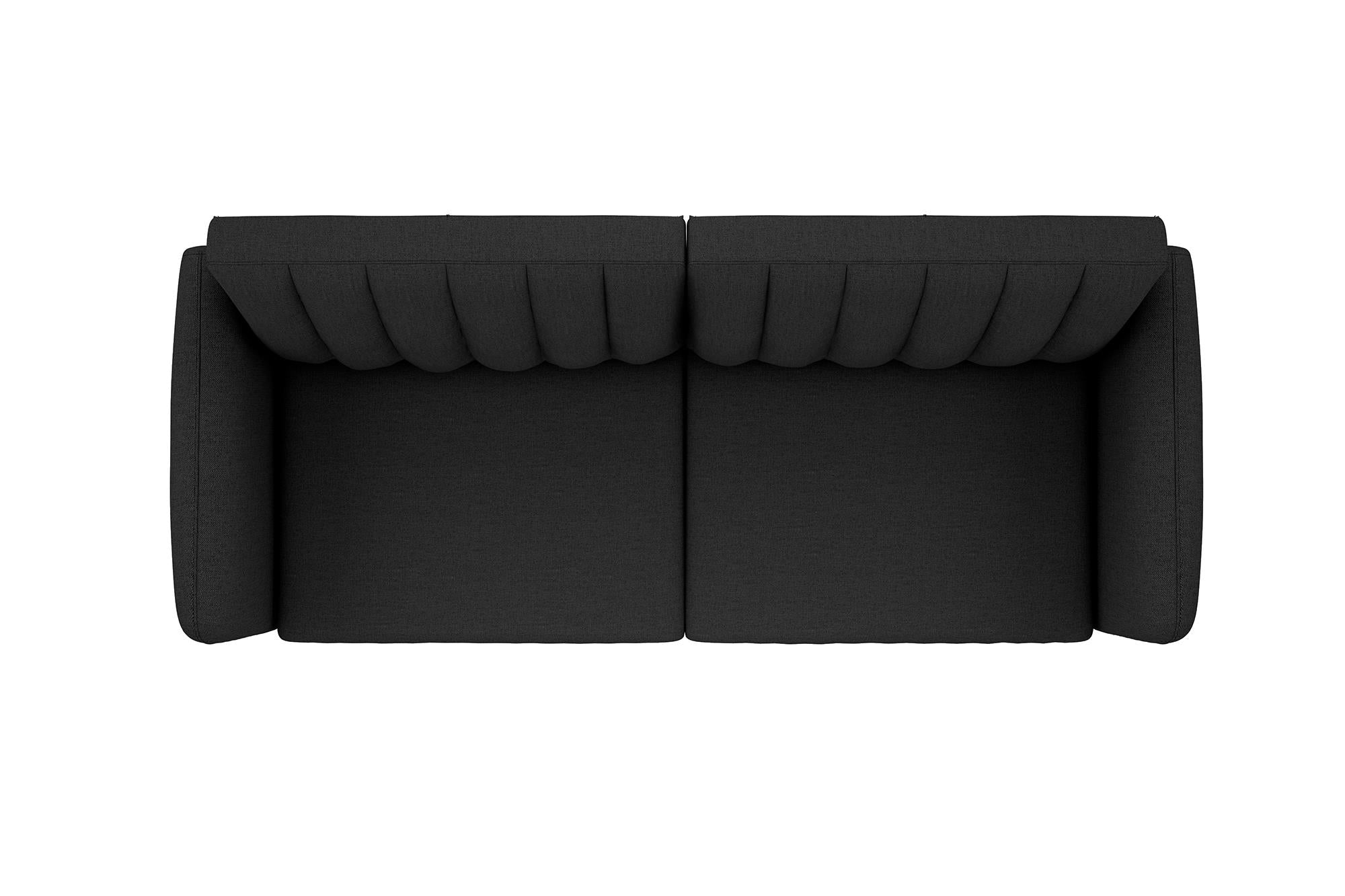 Brittany 3 - sits bäddsoffa, Grå - Bäddsoffor - Brittany 3 Seater Sofa Bed, Grey - MASTERSTORE - 8595677161915 - Sovesofaer - 2115029N - 8595677161915 -