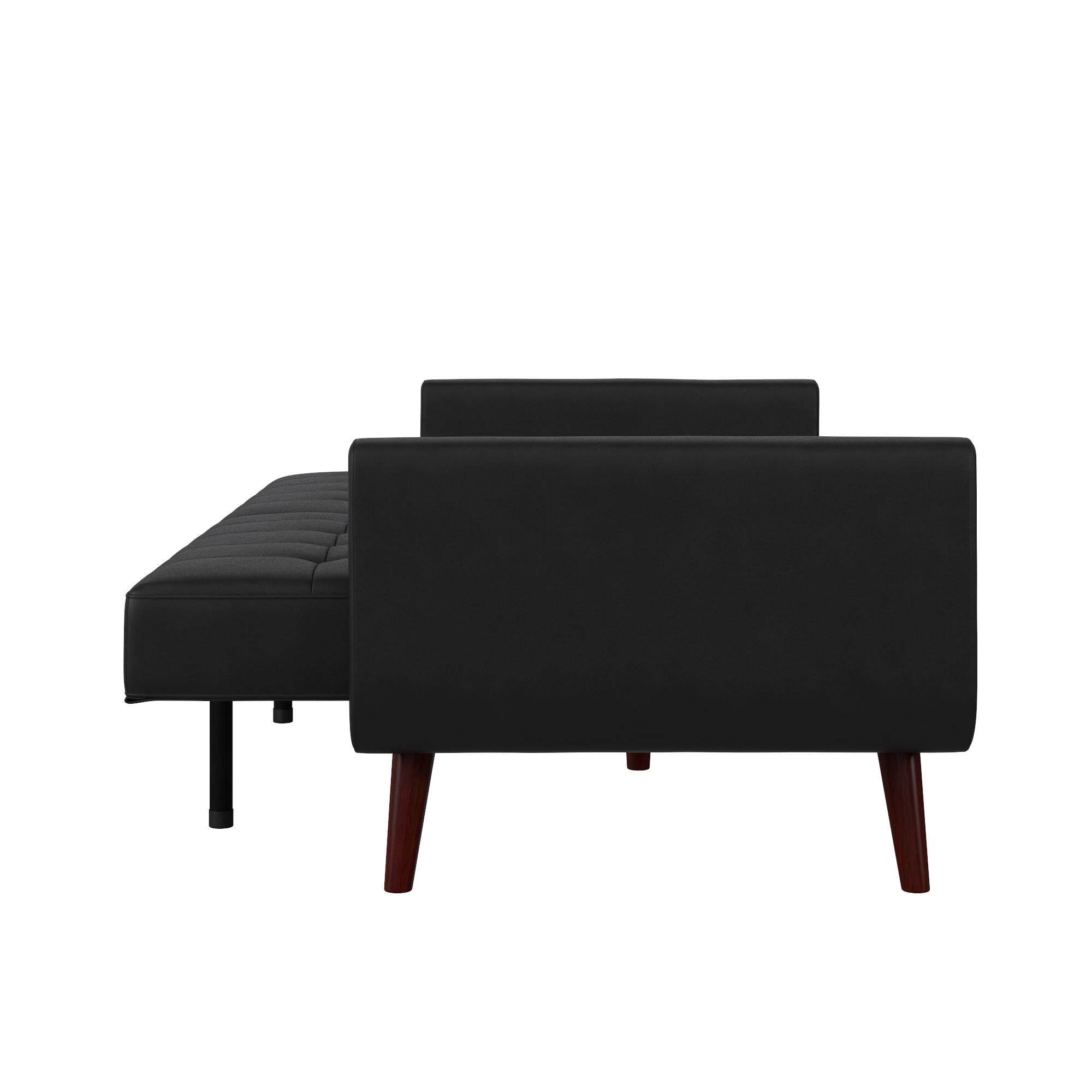 Nola 3 - sits bäddsoffa, Svart - Bäddsoffor - Nola 3 Seater Sofa Bed, Black - MASTERSTORE - 8595677162387 - Sofa beds - 2186009WE - 8595677162387 -