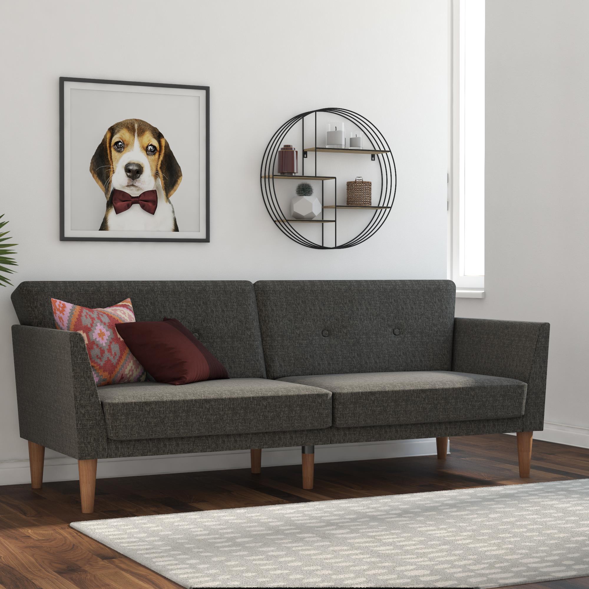 Regal 3 - Seater Convertible Sofa Bed in Elegant Grey - MASTERSTORE - 8595677162462 - Sofa Beds - 2180429N - 8595677162462