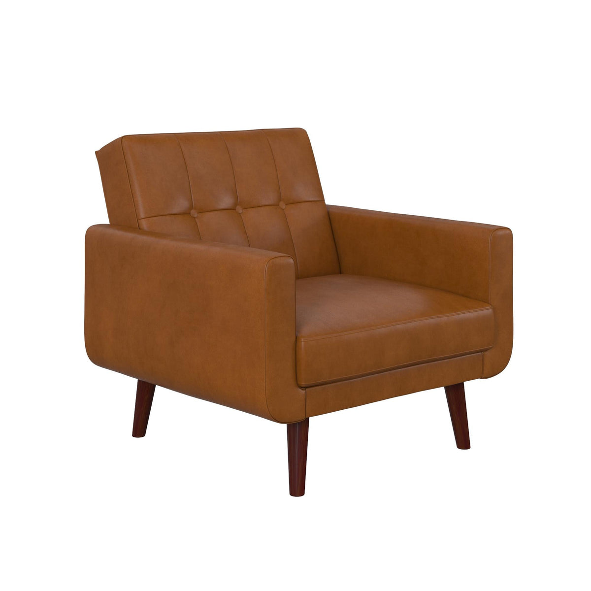 Nola Lounge Chair, Brown - MASTERSTORE - 8595677162615 - Armchairs - 2187209WE - 8595677162615