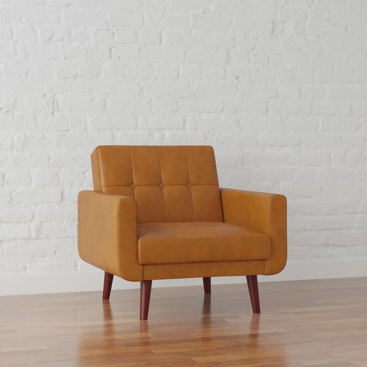 Nola Lounge Chair, Brown - MASTERSTORE - 8595677162615 - Armchairs - 2187209WE - 8595677162615
