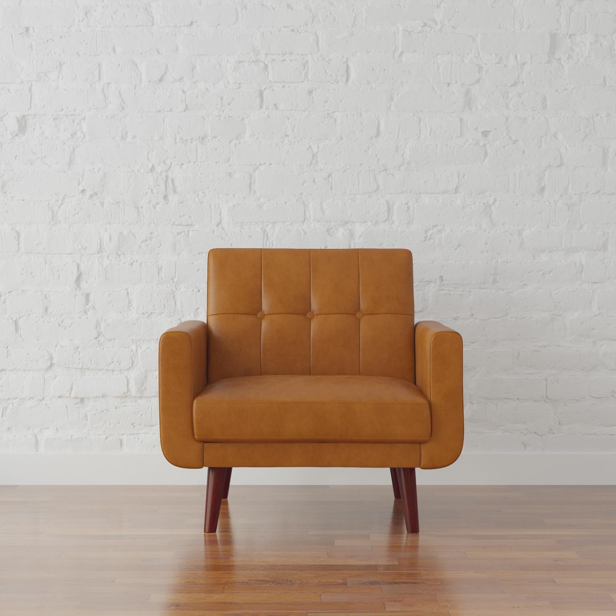 Nola Lounge Chair, Brown - MASTERSTORE - 8595677162615 - Armchairs - 2187209WE - 8595677162615