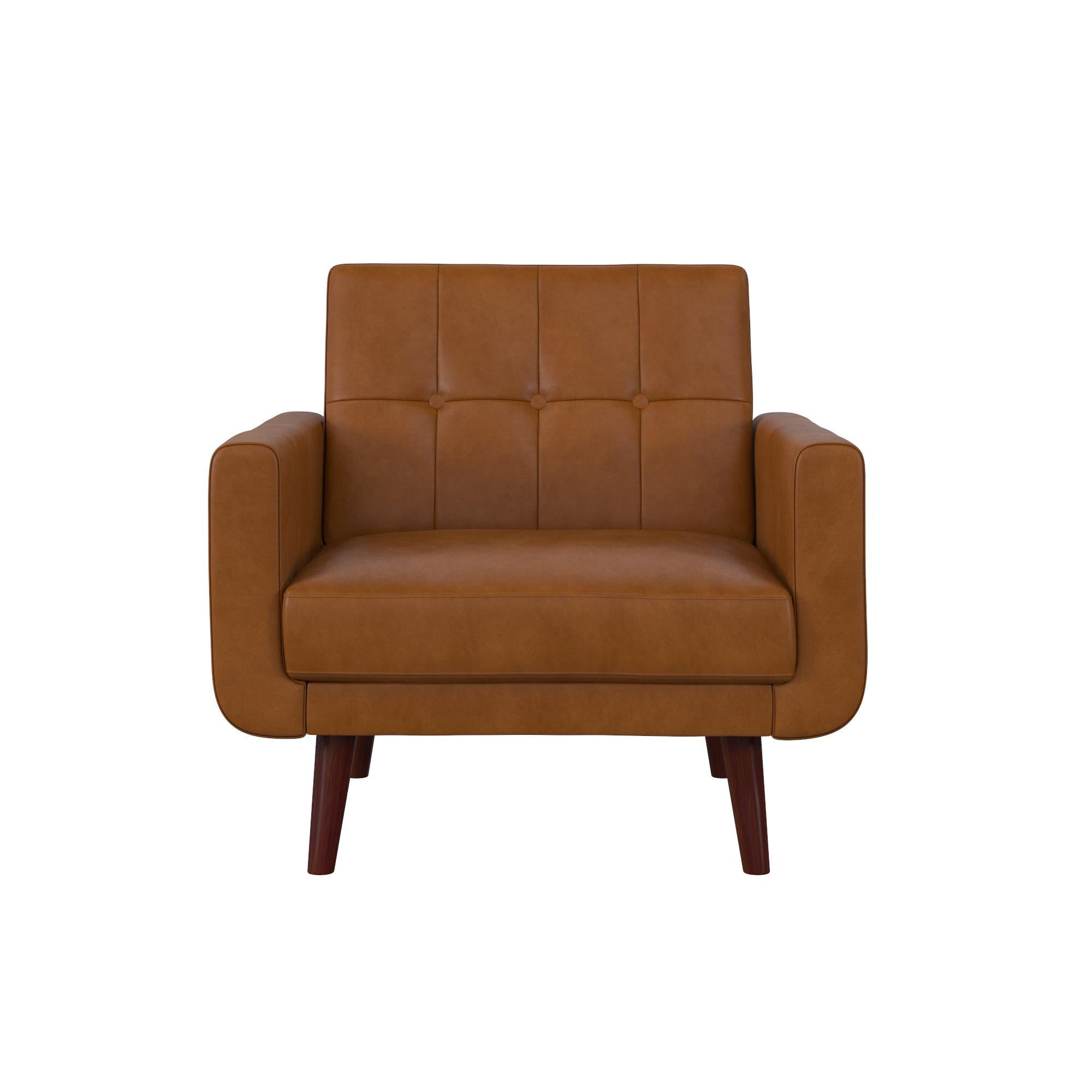 Nola fåtölj, Brun - Fåtöljer - Nola Lounge Chair, Brown - MASTERSTORE - 8595677162615 - Armchairs - 2187209WE - 8595677162615 -