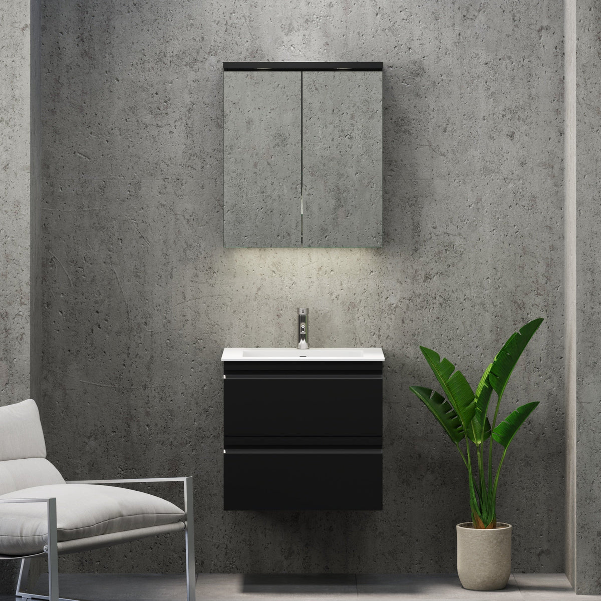 Knarrlagsund, Furniture Set - Code, Black Mat - 80 cm - MASTERSTORE - 8595677171105 - Furniture Set - Code - 74 - 080 - 52 - 02 - 40 - 8595677171105