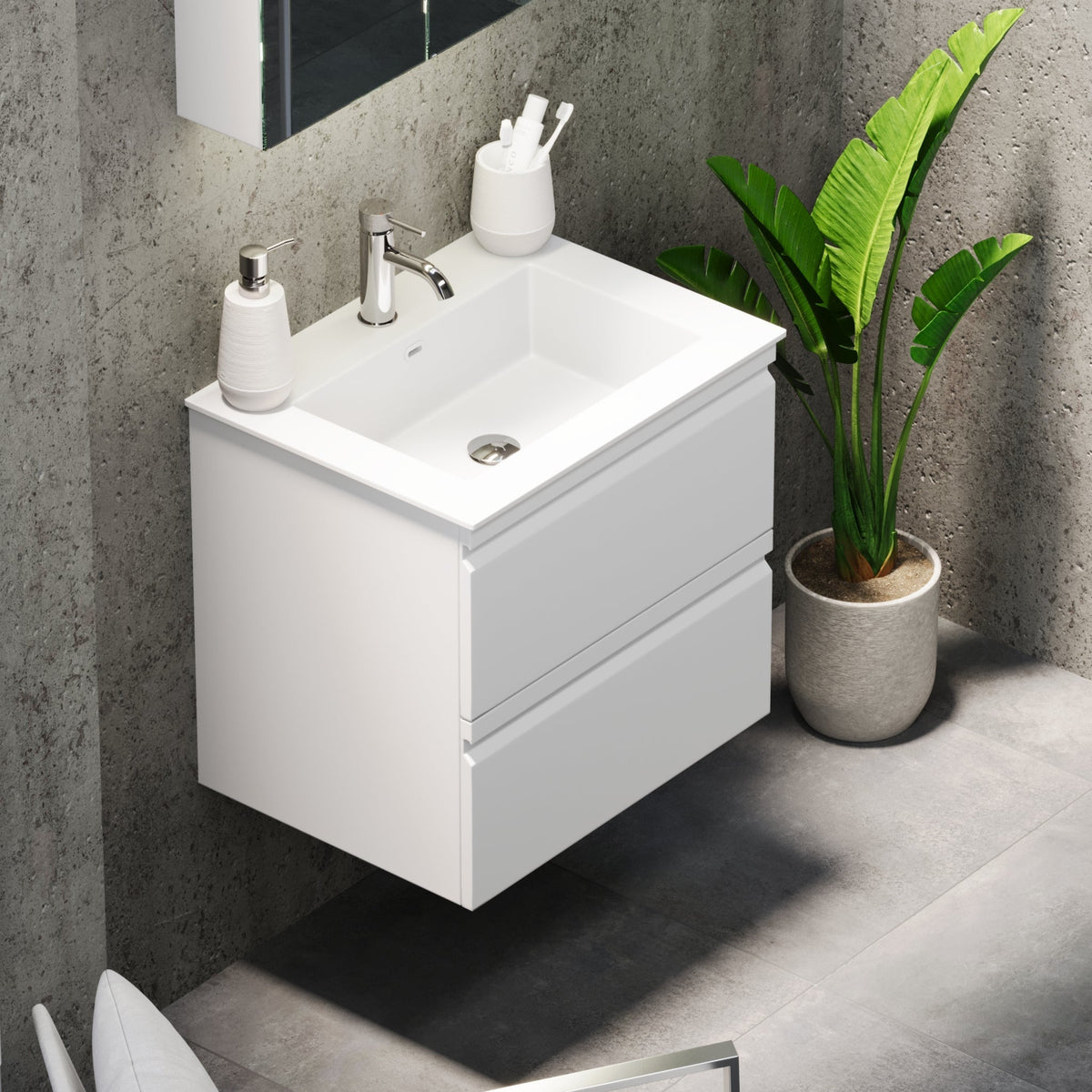 Knarrlagsund, Furniture Set - Code, White Mat - 100 cm - MASTERSTORE - 8595677171136 - Furniture Set - Code - 74 - 100 - 52 - 01 - 40 - 8595677171136
