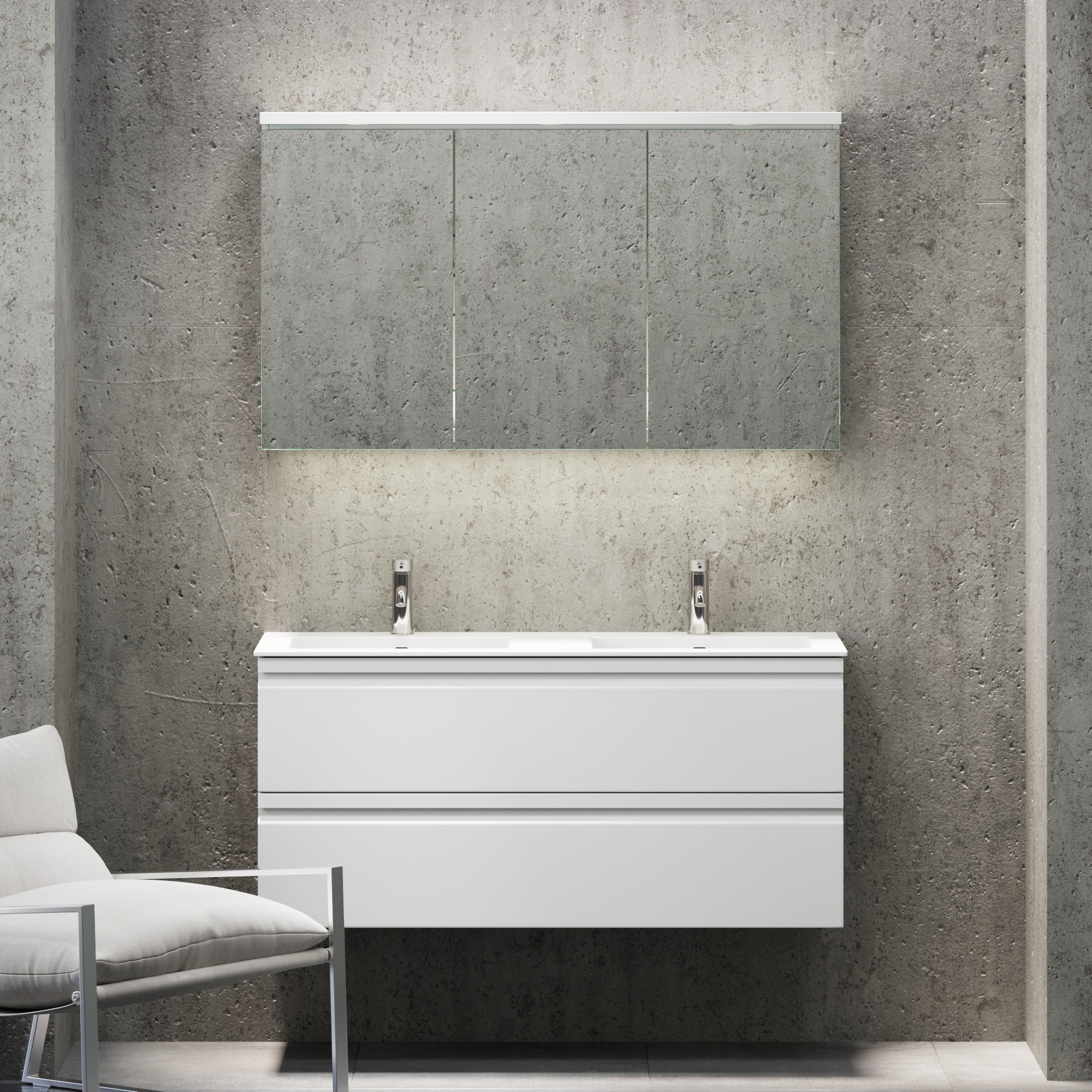 Knarrlagsund, Furniture Set - Code, White Mat - 100 cm - MASTERSTORE - 8595677171136 - Furniture Set - Code - 74 - 100 - 52 - 01 - 40 - 8595677171136