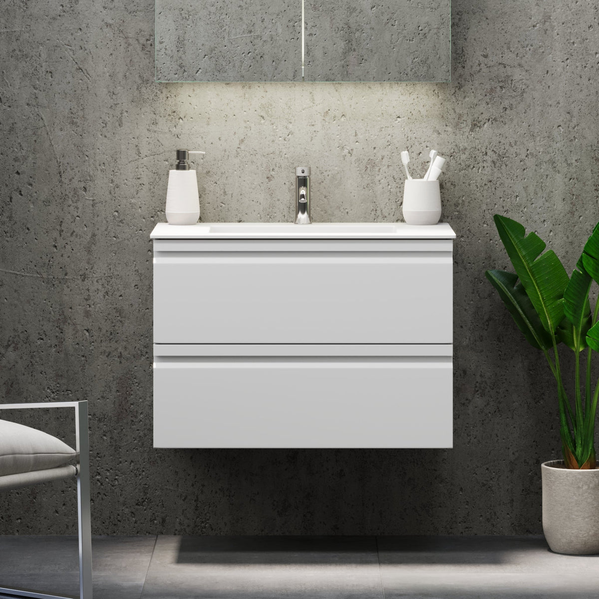 Knarrlagsund, Furniture Set - Code, White Mat - 120 cm - MASTERSTORE - 8595677171174 - Furniture Set - Code - 74 - 120 - 52 - 01 - 40 - 8595677171174