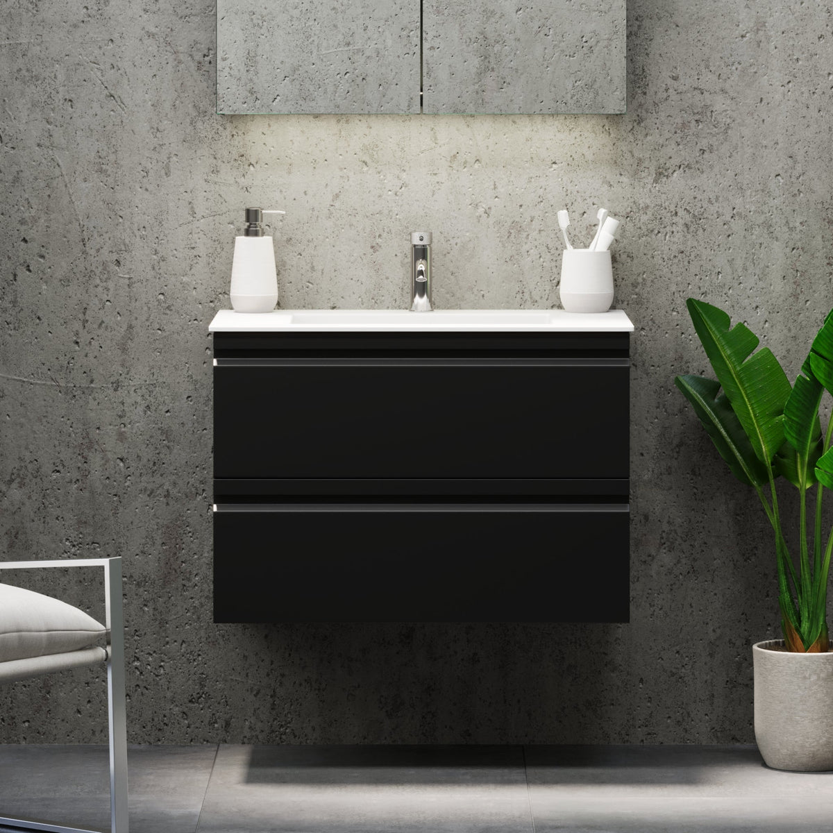 Knarrlagsund, Furniture Set - Code, Black Mat - 120 cm - MASTERSTORE - 8595677171181 - Furniture Set - Code - 74 - 120 - 52 - 02 - 40 - 8595677171181