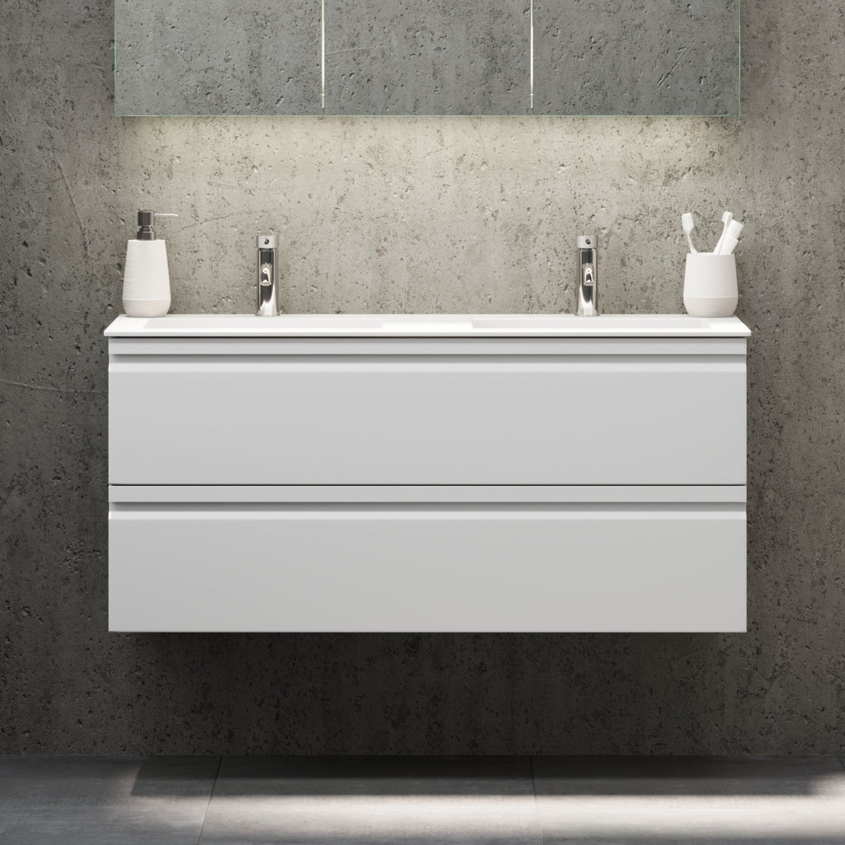 Knarrlagsund, Furniture Set - Code, White Mat - 120 cm - MASTERSTORE - 8595677171259 - Furniture Set - Code - 74 - 120 - 52 - 01 - 42 - 8595677171259