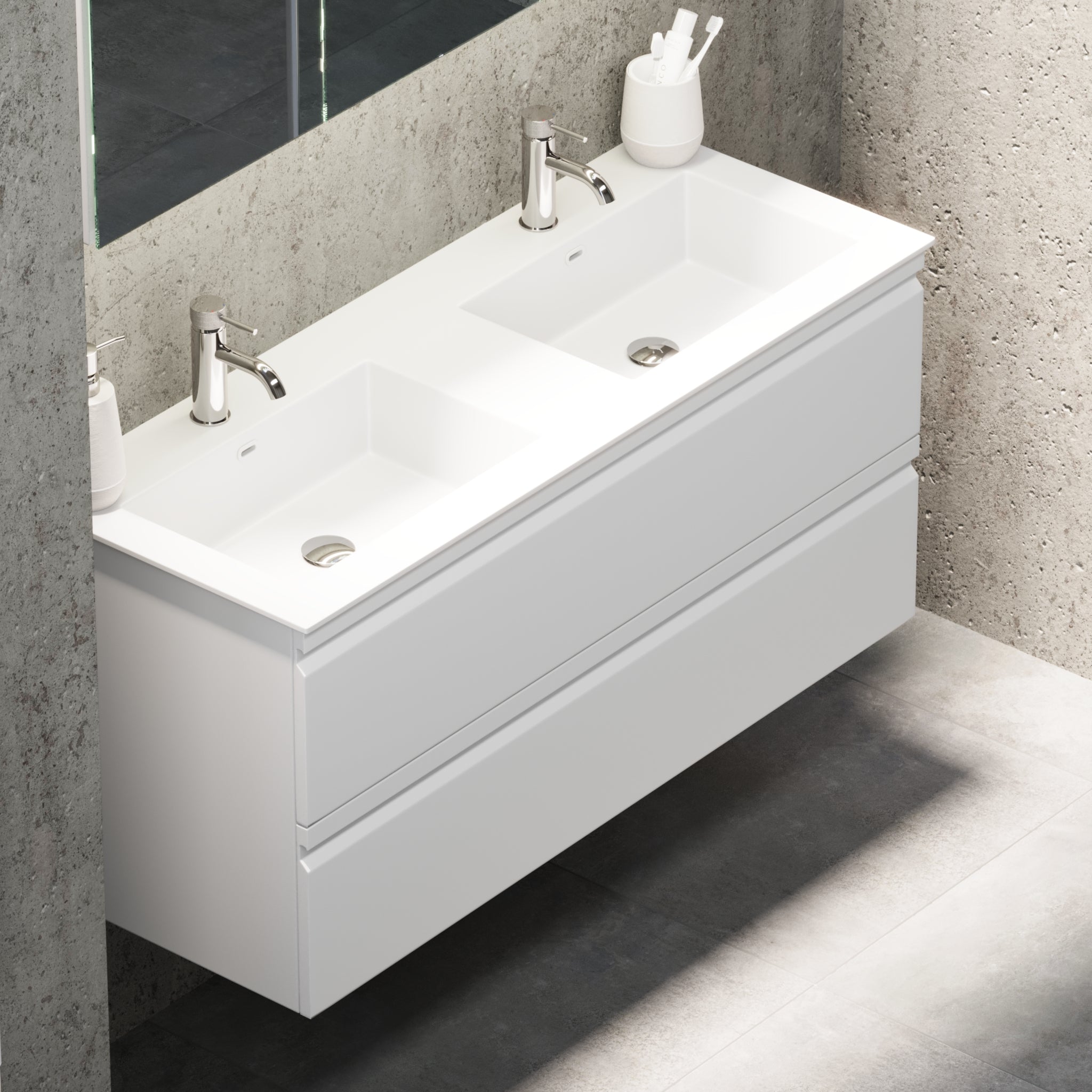 Knarrlagsund, Furniture Set - Code, White Mat - 120 cm - MASTERSTORE - 8595677171259 - Furniture Set - Code - 74 - 120 - 52 - 01 - 42 - 8595677171259