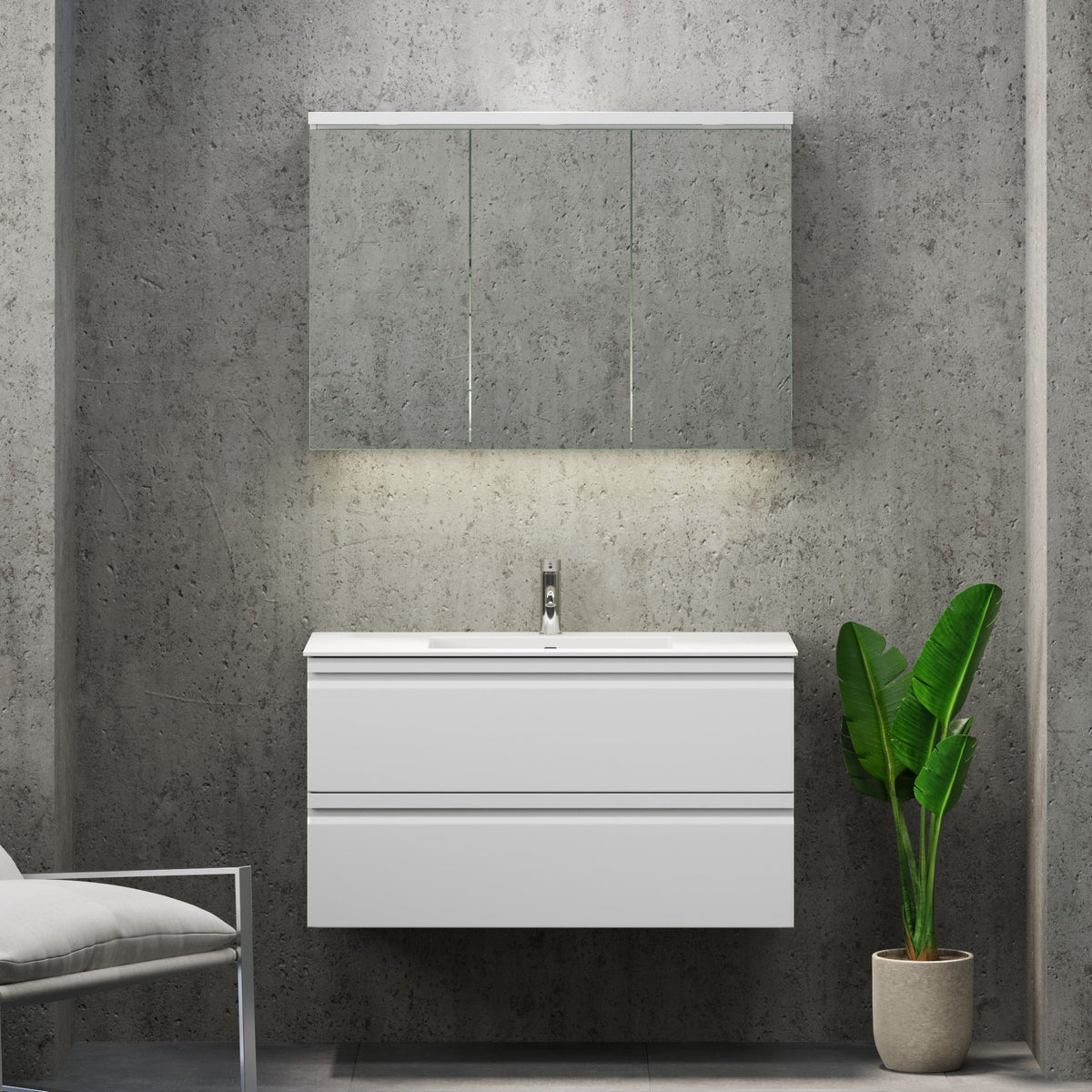 Knarrlagsund, Furniture Set - Code, White Mat - 120 cm - MASTERSTORE - 8595677171259 - Furniture Set - Code - 74 - 120 - 52 - 01 - 42 - 8595677171259