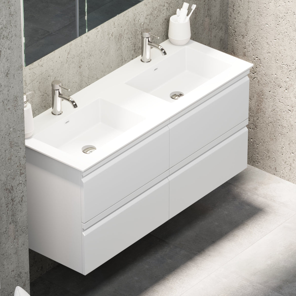 Knarrlagsund, Furniture Set - Code, White Mat - 120 cm - MASTERSTORE - 8595677171259 - Furniture Set - Code - 74 - 120 - 52 - 01 - 42 - 8595677171259