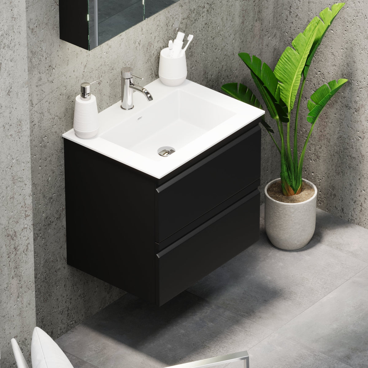 Knarrlagsund, Furniture Set - Code, Black Mat - 120 cm - MASTERSTORE - 8595677171266 - Furniture Set - Code - 74 - 120 - 52 - 02 - 42 - 8595677171266