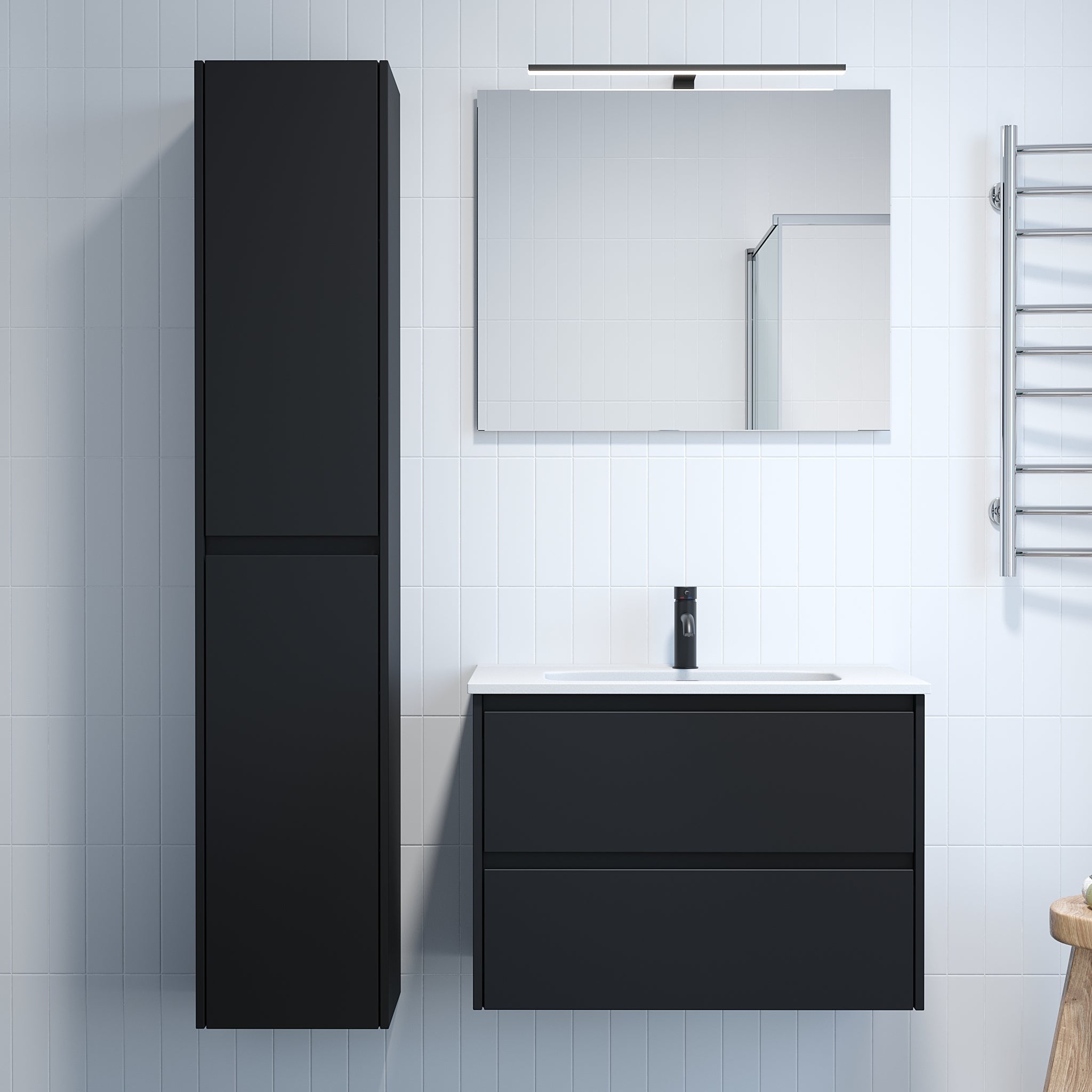Molde, Furniture Set - One Box, White Mat - 35 cm - MASTERSTORE - 8595677178951 - Furniture Set - One Box - 77 - 035 - 11 - 01 - 00 - 8595677178951