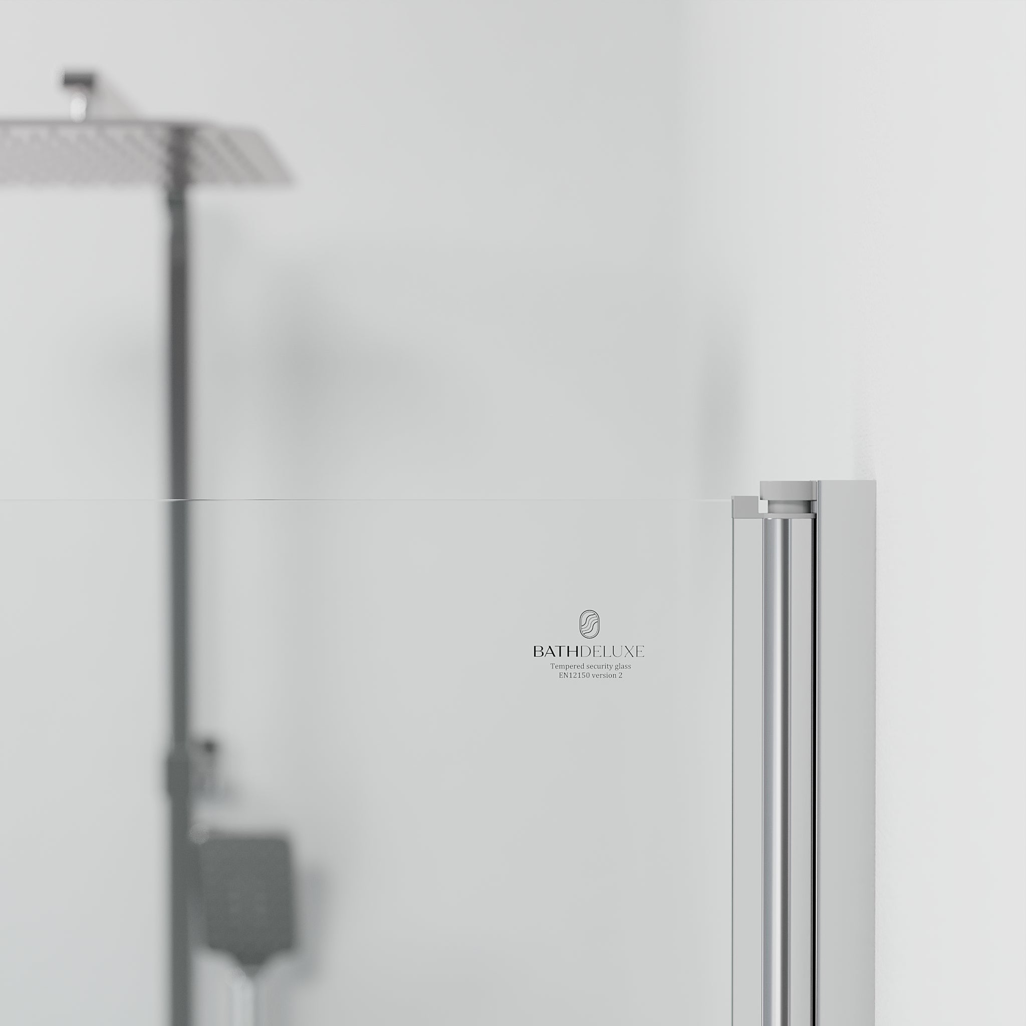 Tulsa, Shower Enclosure, Chrome - 90 cm - MASTERSTORE - 8595677180763 - Shower Enclosure - 42 - 090 - 11 - 60 - 02 - 8595677180763