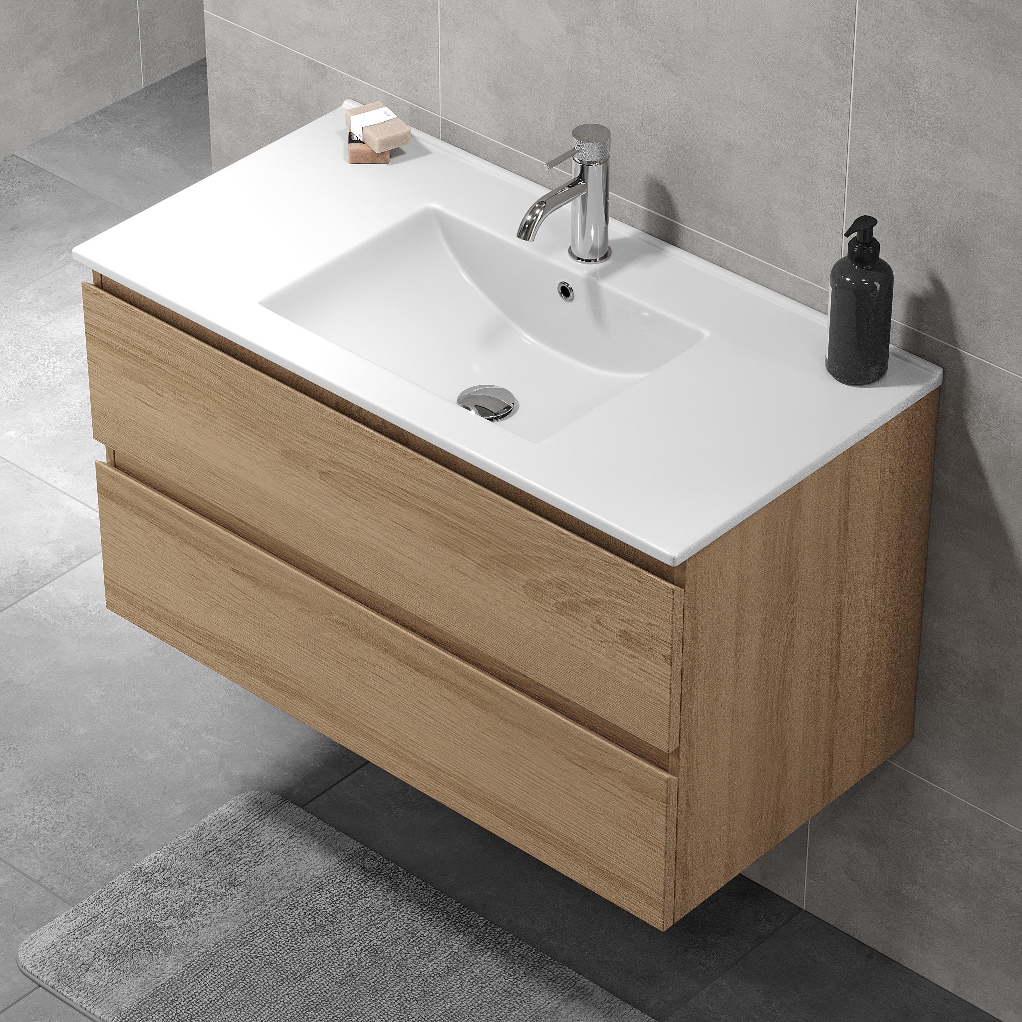 Kenwood, Furniture Set - Code, Oak - 91 cm - MASTERSTORE - 8595677181104 - Furniture Set - Code - 80 - 090 - 04 - 86 - 01 - 8595677181104