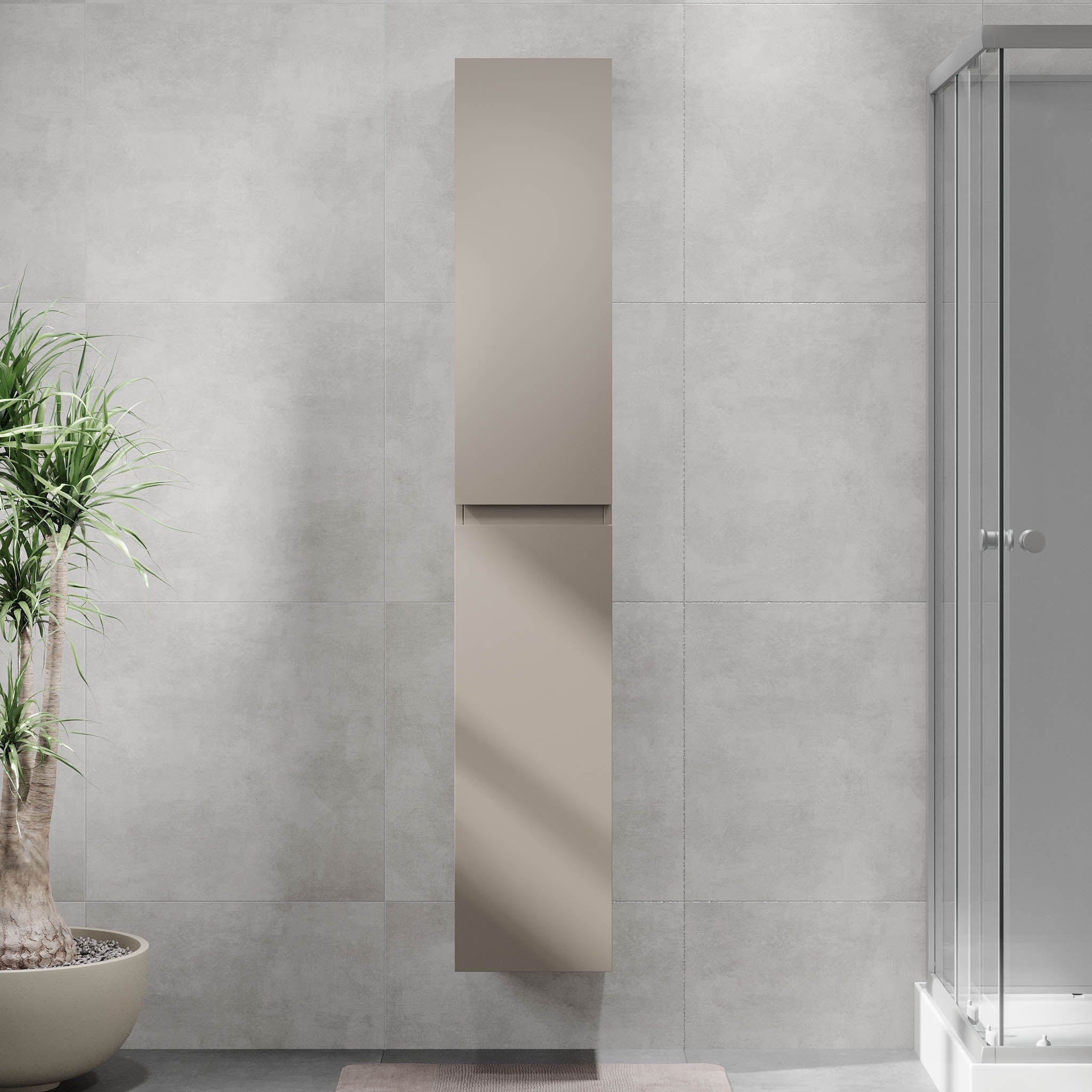 Högskåp - 30x31x174 cm - 2 dörrar - Marakesh - Kenwood - Högskåp - Kenwood, High Cabinet, Marakesh - 30 cm - MASTERSTORE - 8595677181401 - High Cabinet - 04 - 030 - 63 - 29 - 01 - 8595677181401 -