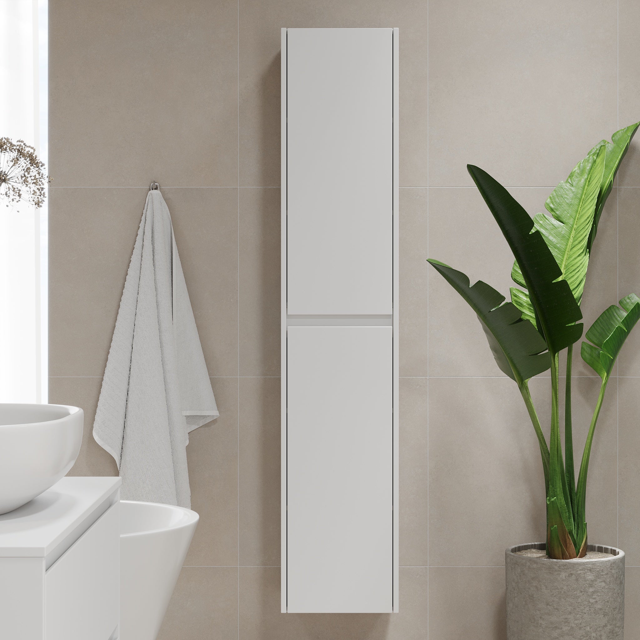 Svalbard, Furniture Set - Code, White Mat - 35 cm - MASTERSTORE - 8595677183665 - Furniture Set - Code - 83 - 035 - 10 - 01 - 40 - 8595677183665