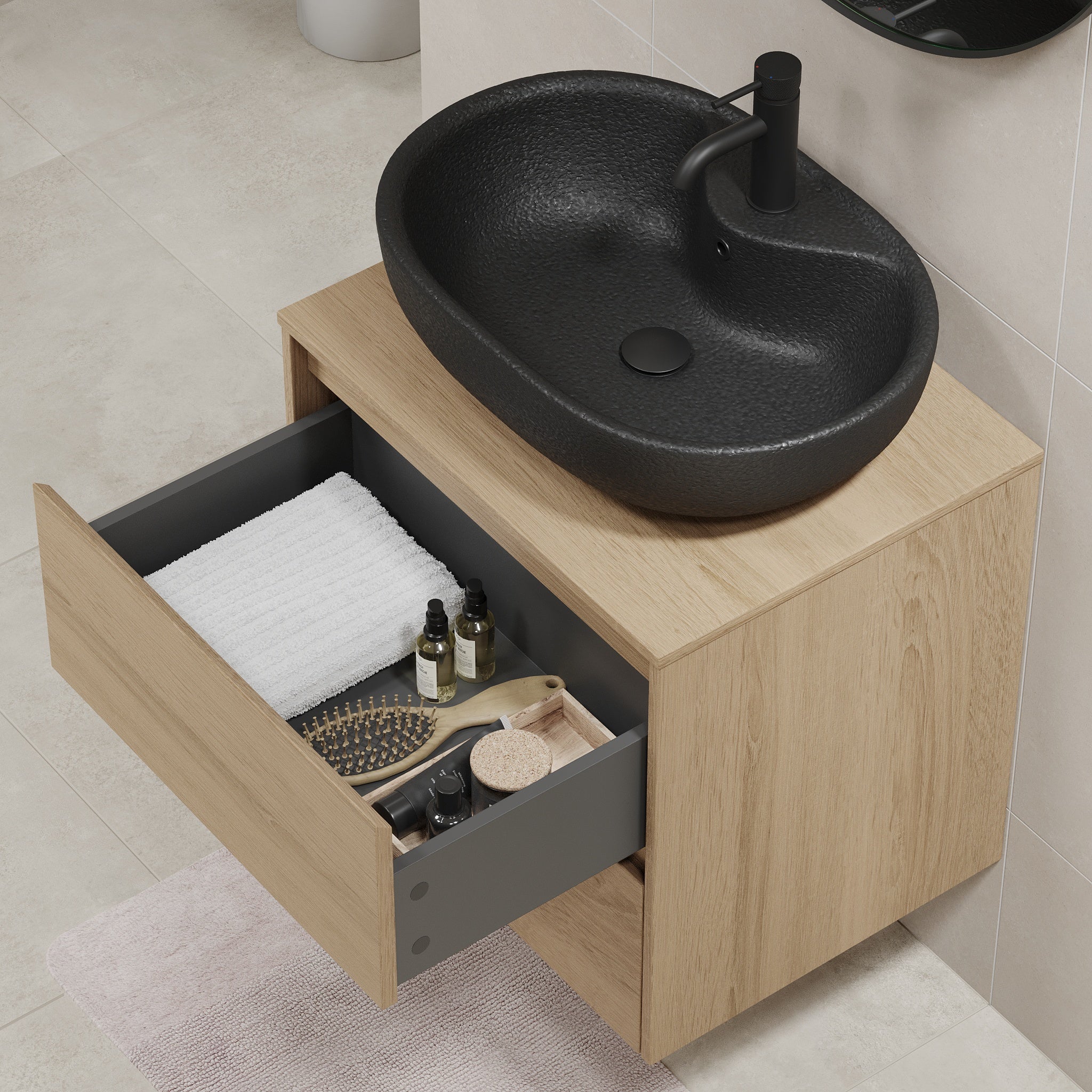 Seiland, Furniture Set - Code, Oak - 60 cm - MASTERSTORE - 8595677183757 - Furniture Set - Code - 83 - 060 - 12 - 86 - 40 - 8595677183757