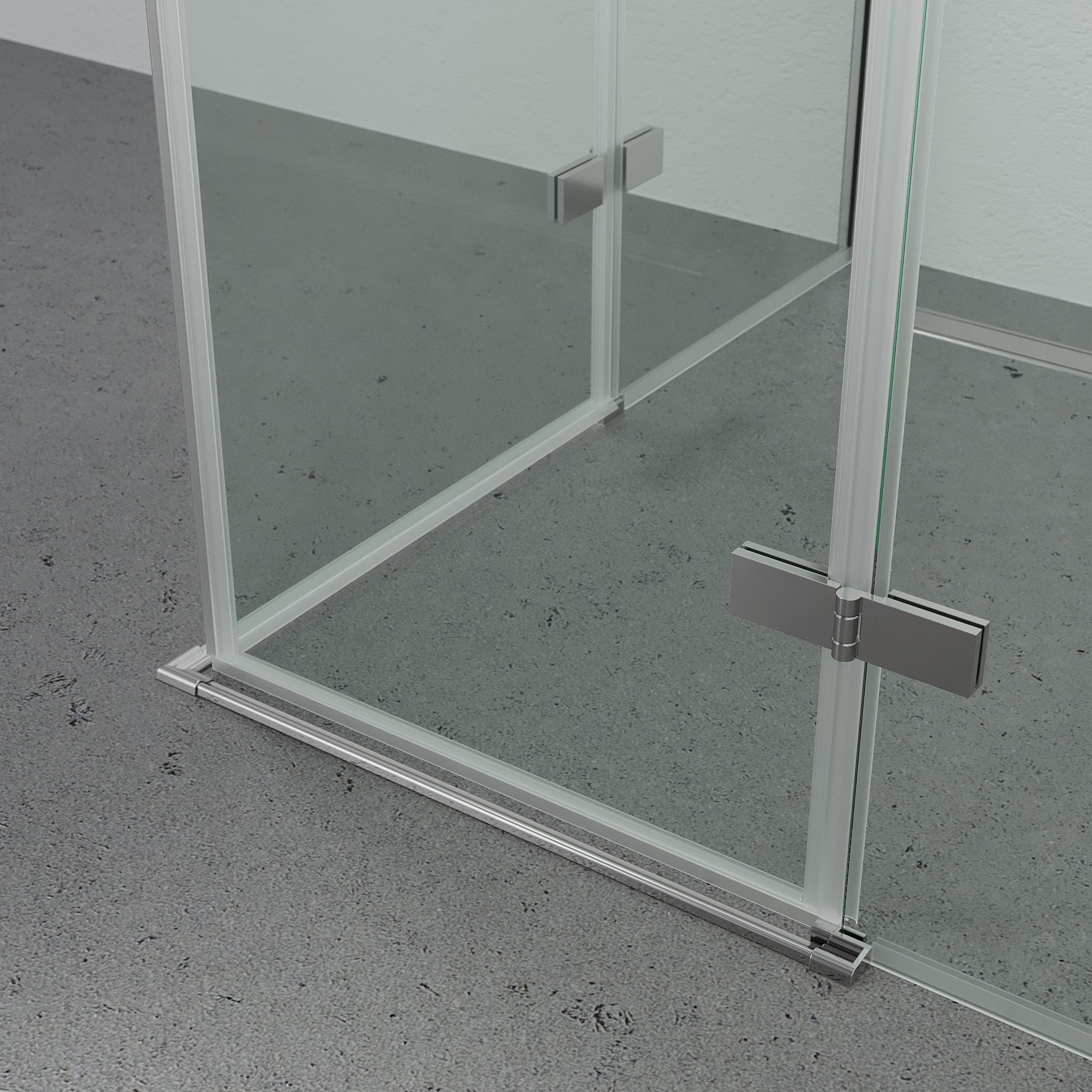 Duschhörna fyrkantig 80x80x200 cm - 5 mm klart nanoglas - kromprofil - Rämen - Duschhörn - Rämen, Shower Enclosure, Chrome - 80 cm - MASTERSTORE - 8595677184051 - Shower Enclosure - 42 - 080 - 01 - 60 - 02 - 8595677184051 -