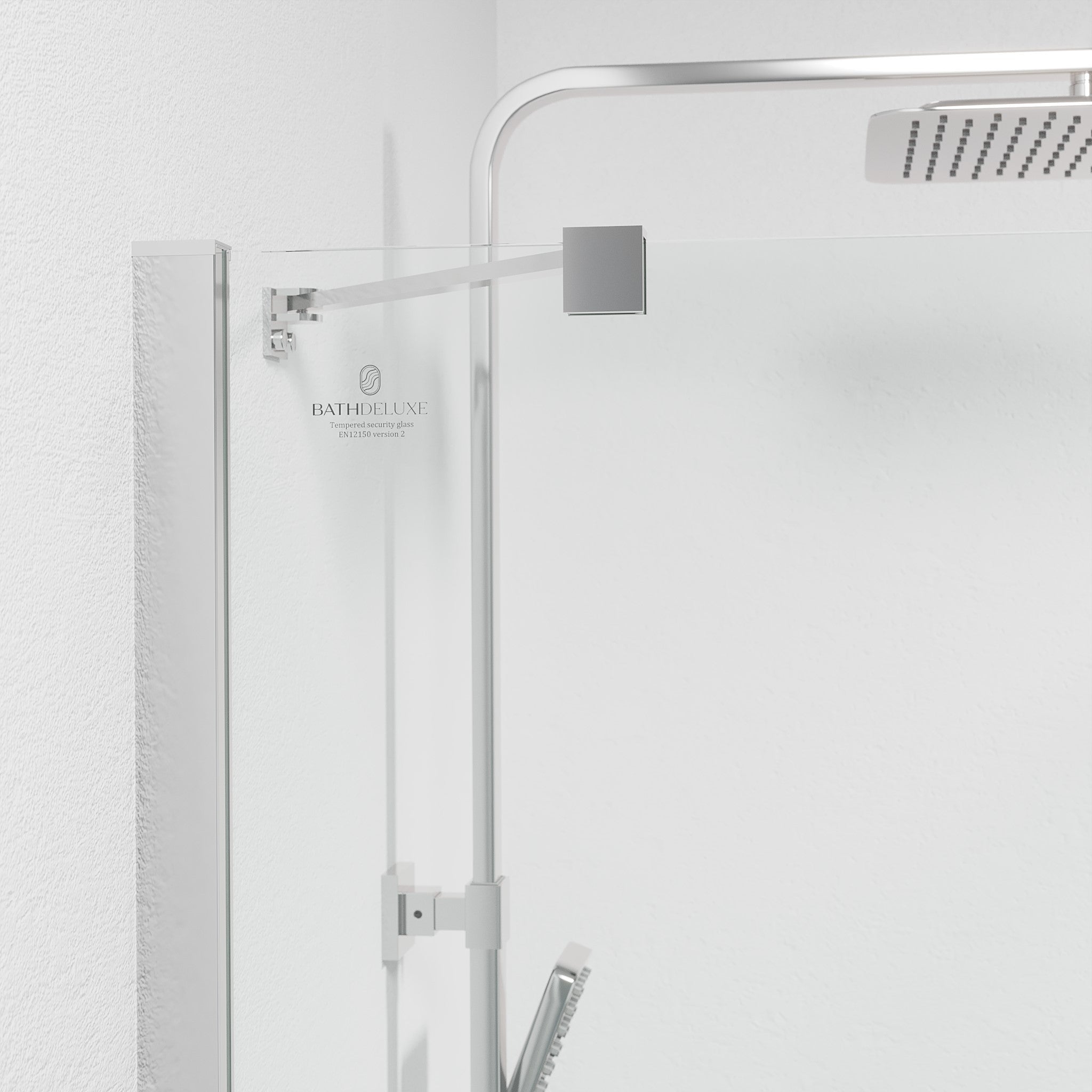 Duschhörna fyrkantig 80x80x200 cm - 5 mm klart nanoglas - kromprofil - Rämen - Duschhörn - Rämen, Shower Enclosure, Chrome - 80 cm - MASTERSTORE - 8595677184051 - Shower Enclosure - 42 - 080 - 01 - 60 - 02 - 8595677184051 -