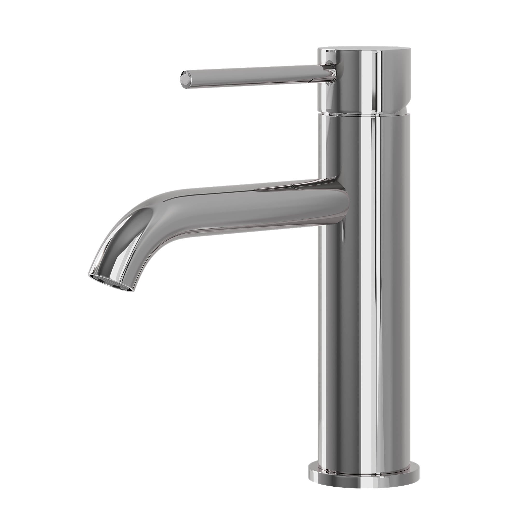 Tvättställsblandare rund 18,3 cm - matt borstad mässing - Søvang - Tvättställsblandare - Søvang, Mixer - Wash Basin, Brass Mat - 4 cm - MASTERSTORE - 8595677184129 - Mixer - Wash Basin - 28 - 018 - 01 - 70 - 02 - 8595677184129 -