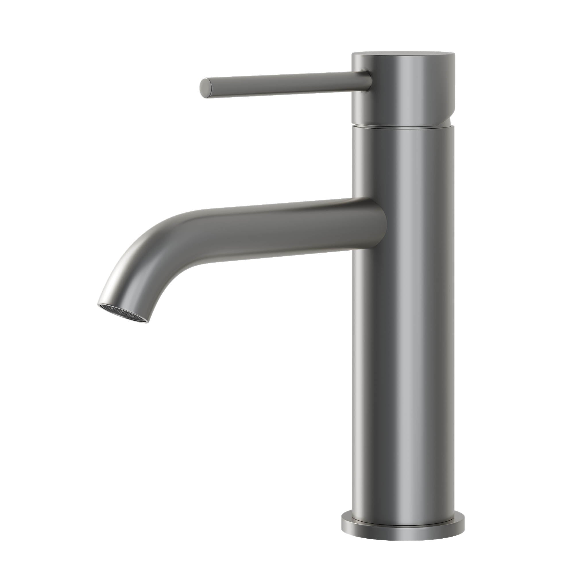 Tvättställsblandare rund 18,3 cm - matt borstad mässing - Søvang - Tvättställsblandare - Søvang, Mixer - Wash Basin, Brass Mat - 4 cm - MASTERSTORE - 8595677184129 - Mixer - Wash Basin - 28 - 018 - 01 - 70 - 02 - 8595677184129 -