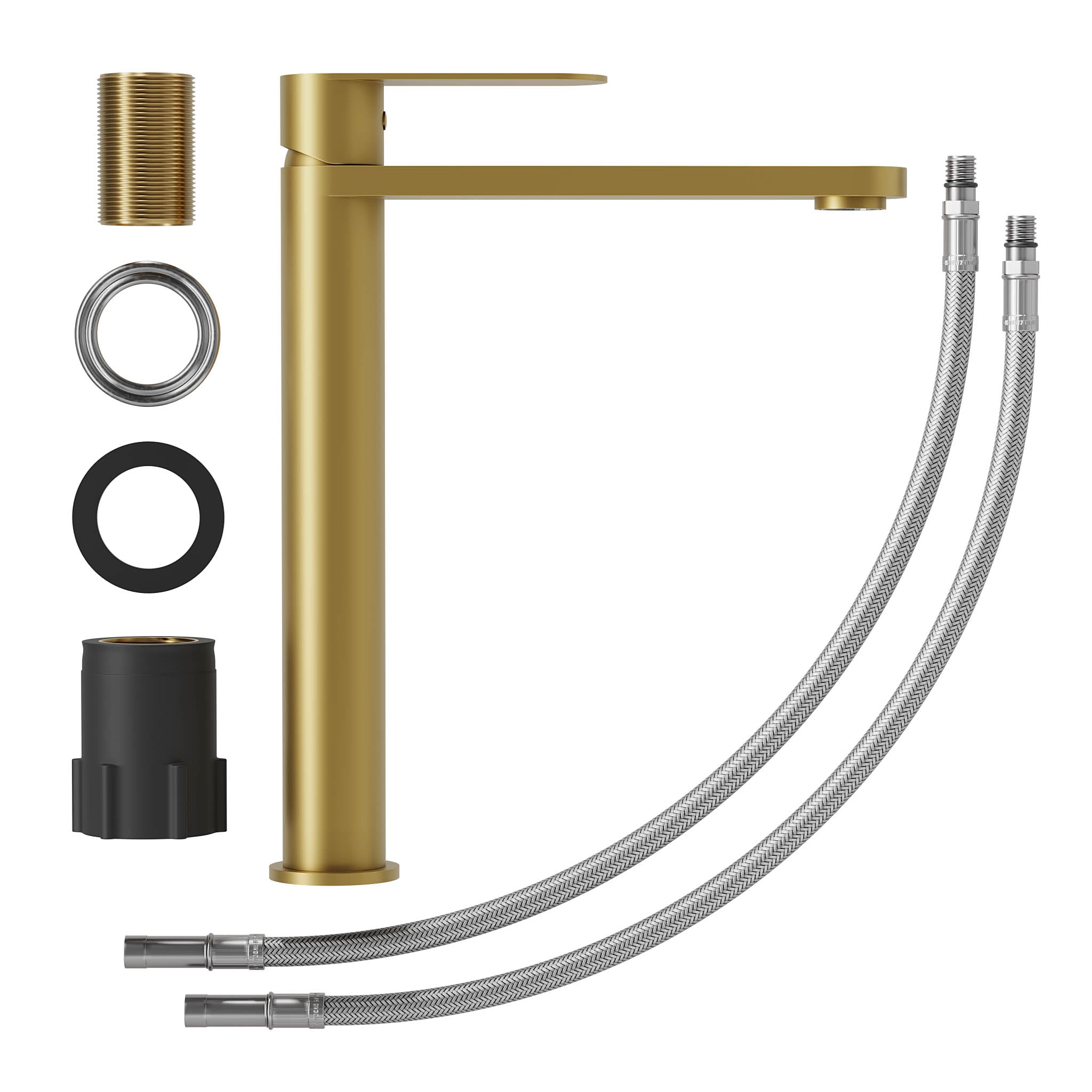 Tårnby, Mixer - Wash Basin, Brass Mat - 3,5 cm - MASTERSTORE - 8595677184549 - Mixer - Wash Basin - 28 - 027 - 02 - 70 - 02 - 8595677184549