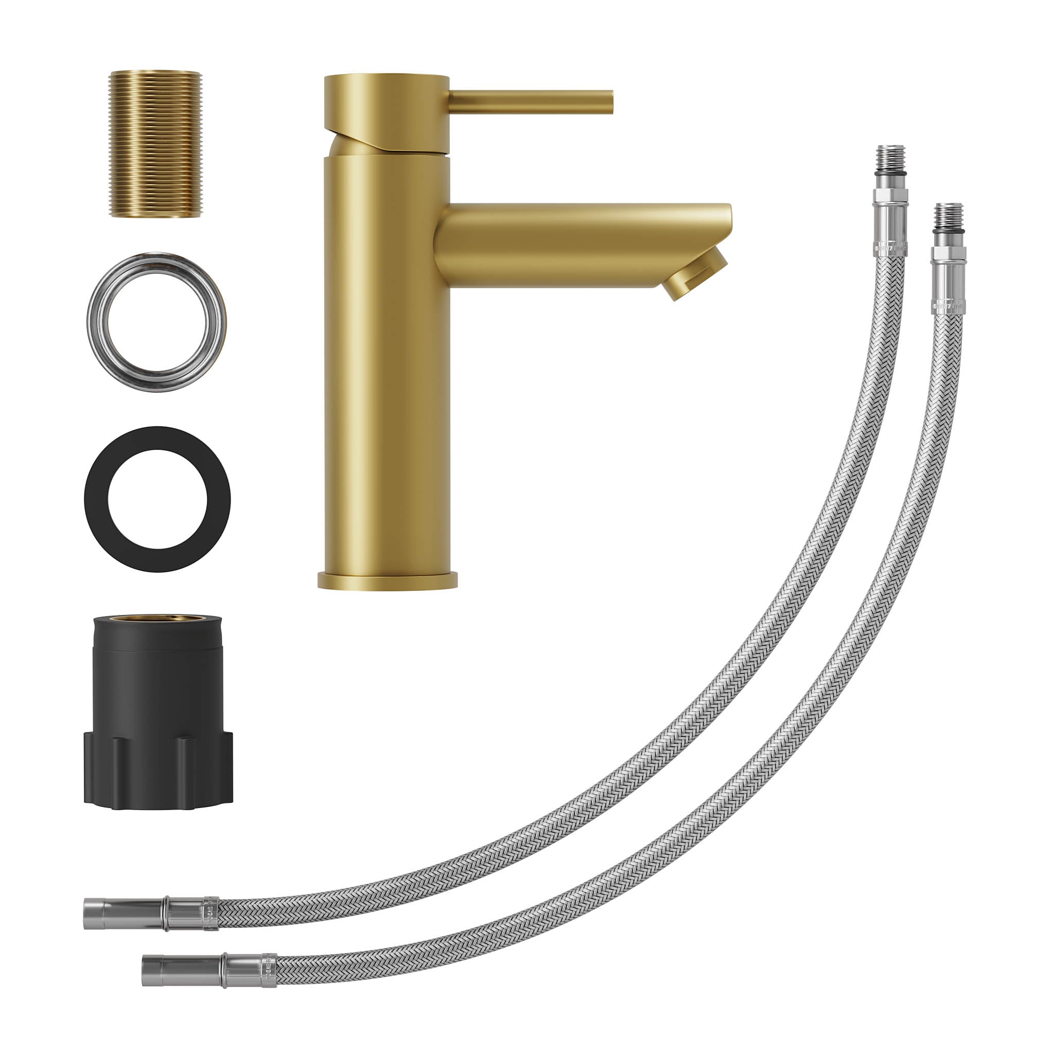 Ringsted, Mixer - Wash Basin, Brass Mat - 4,5 cm - MASTERSTORE - 8595677184686 - Mixer - Wash Basin - 28 - 017 - 03 - 70 - 02 - 8595677184686