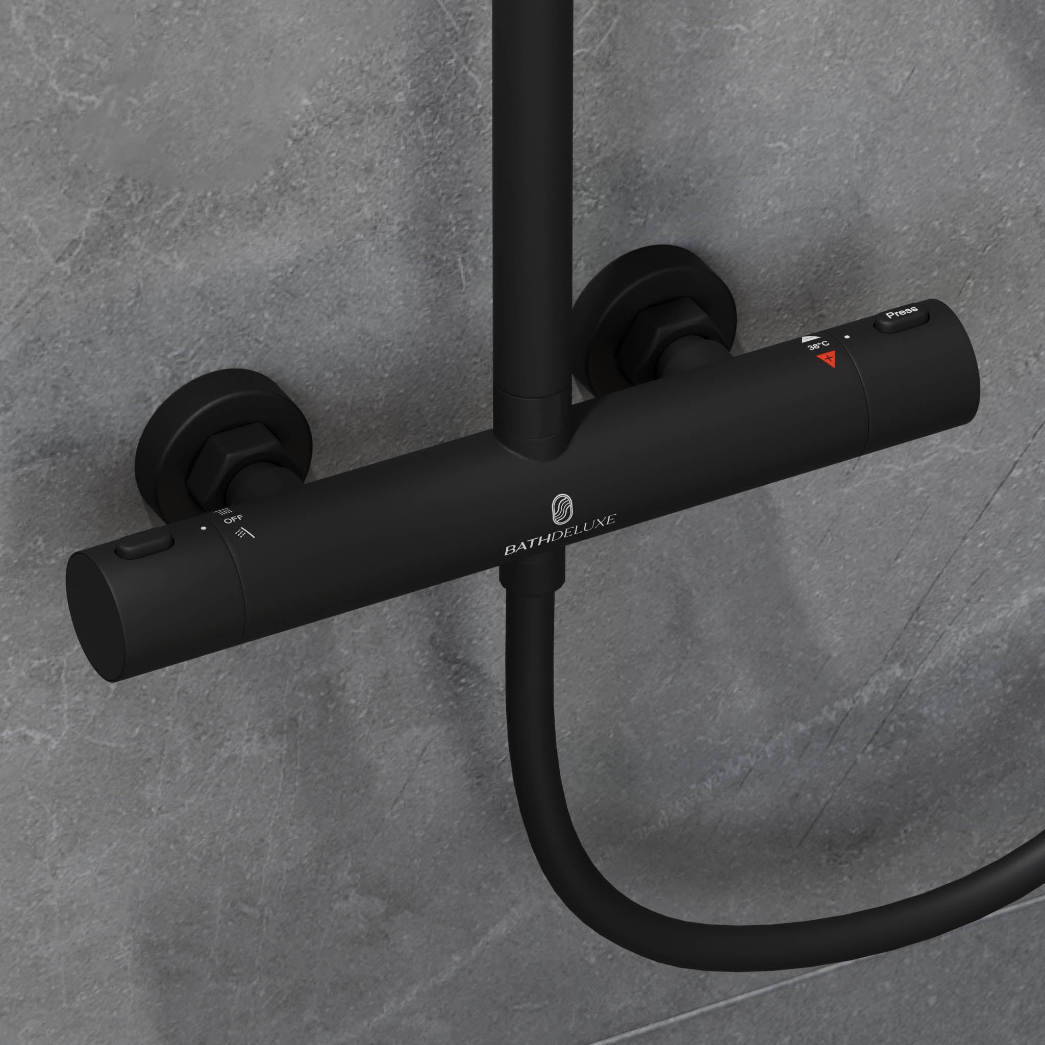 Holly takduschset med termostat 150 CC