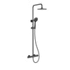 Holly, Shower Tube Set, Black Mat - 150 mm - MASTERSTORE - 8595677189476 - Shower Tube Set - 31 - 150 - 17 - 02 - 02 - 8595677189476