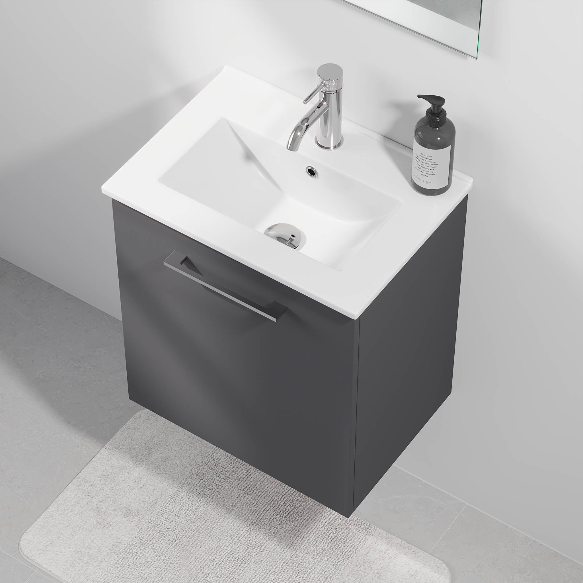 Magnor, Furniture Set - Code, Grey Anthracite - 50 cm - MASTERSTORE - 8595677189858 - Furniture Set - Code - 75 - 050 - 70 - 43 - 40 - 8595677189858