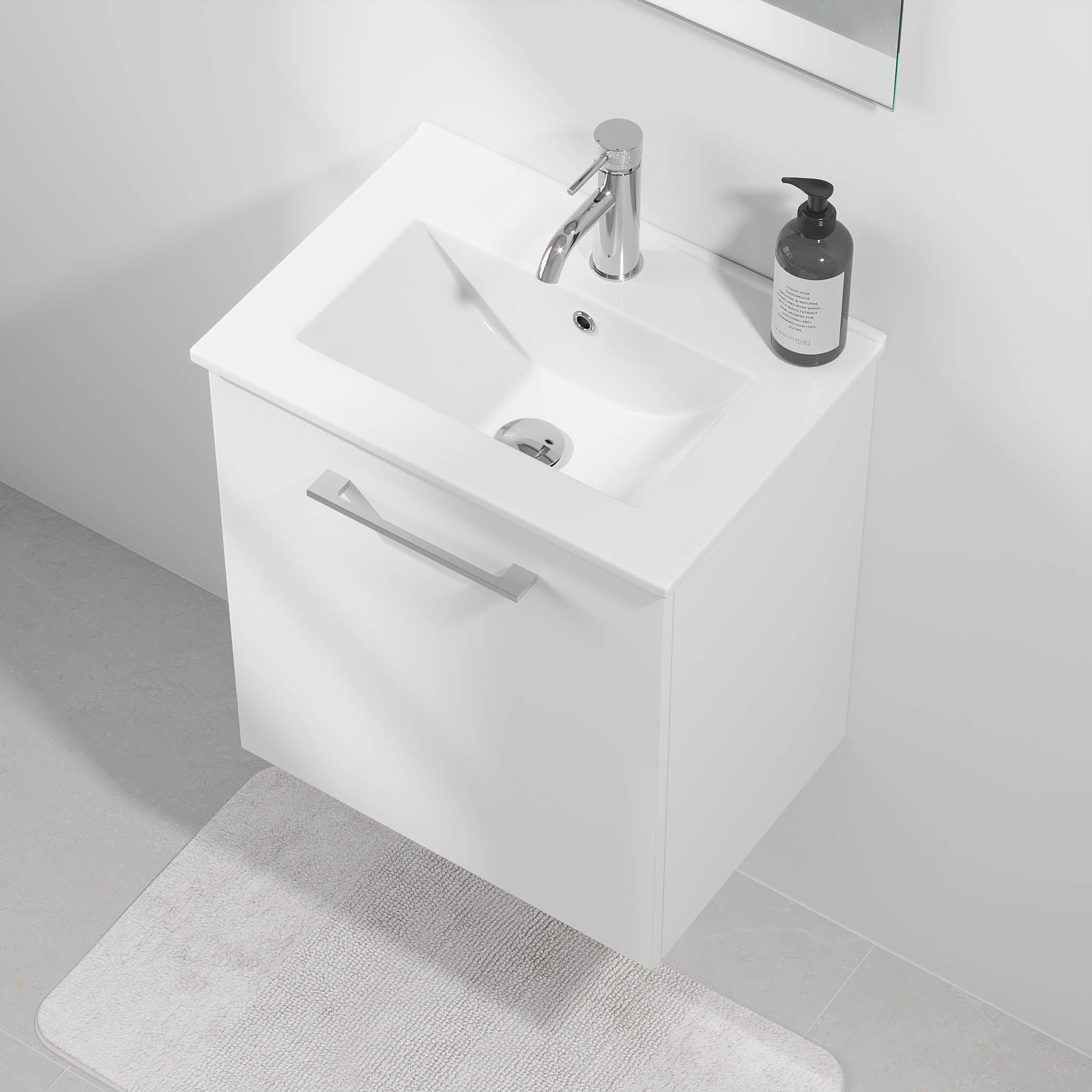 Magnor, Furniture Set - Code, White Mat - 50 cm - MASTERSTORE - 8595677189957 - Furniture Set - Code - 75 - 050 - 70 - 01 - 40 - 8595677189957