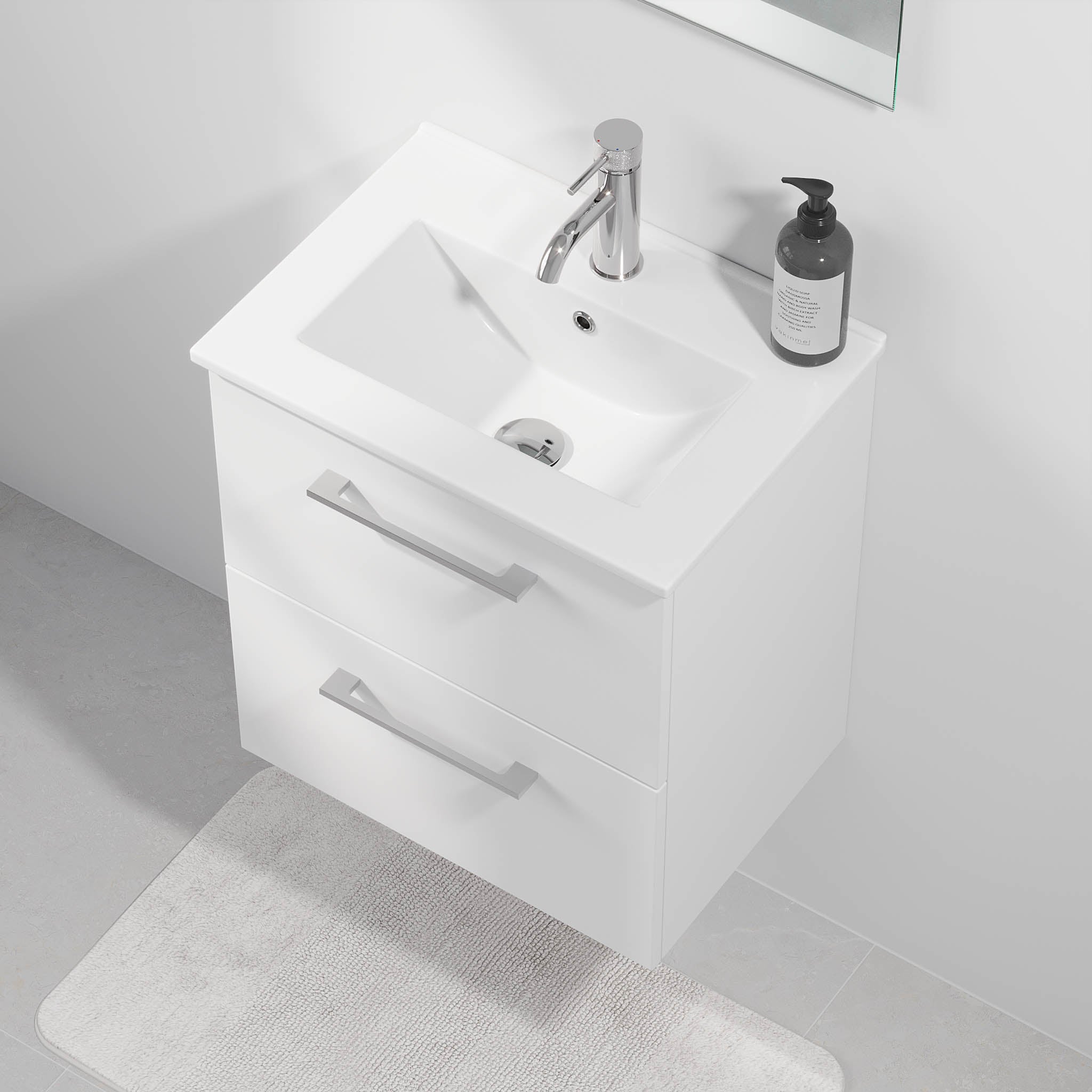 Magnor, Furniture Set - Code, White Mat - 50 cm - MASTERSTORE - 8595677189964 - Furniture Set - Code - 75 - 050 - 70 - 01 - 41 - 8595677189964