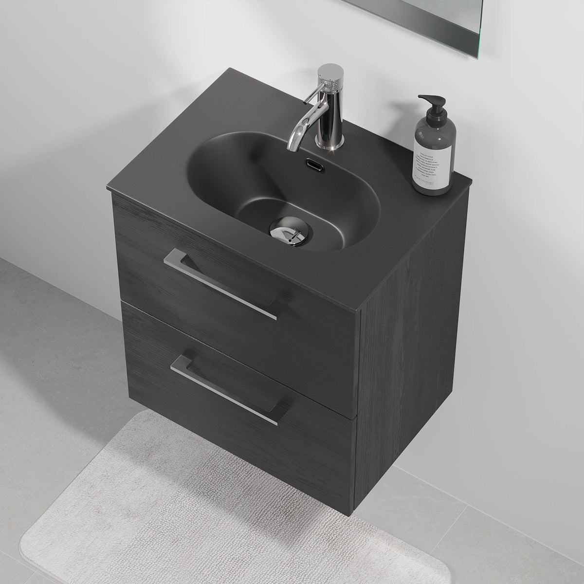 Horten, Furniture Set - Code, Black Wood - 60 cm - MASTERSTORE - 8595677190229 - Furniture Set - Code - 75 - 060 - 73 - 22 - 40 - 8595677190229